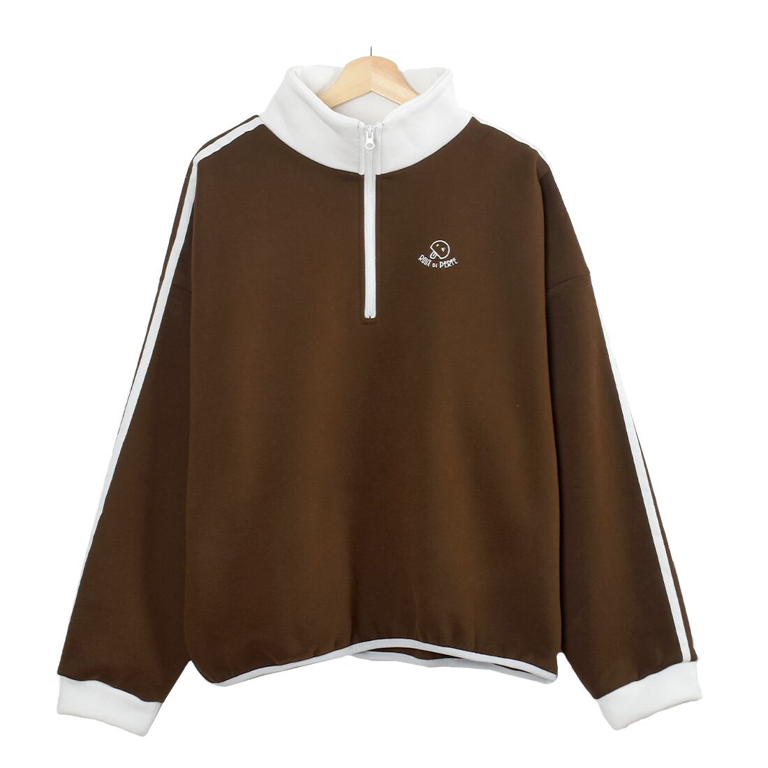 ブラウン×ホワイト