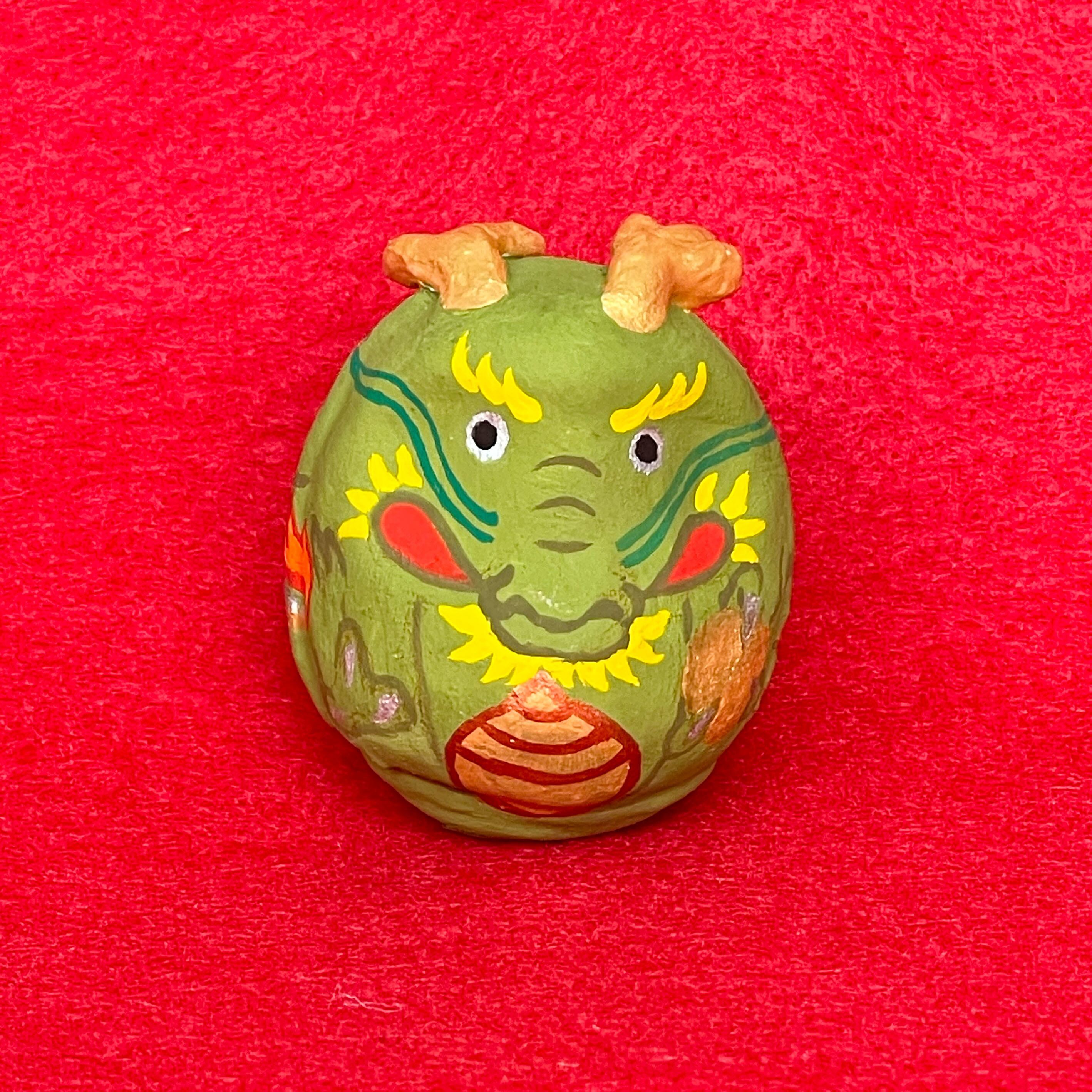 干支だるま 如意 辰 願い事を叶えてくれる如意宝珠が描かれています。