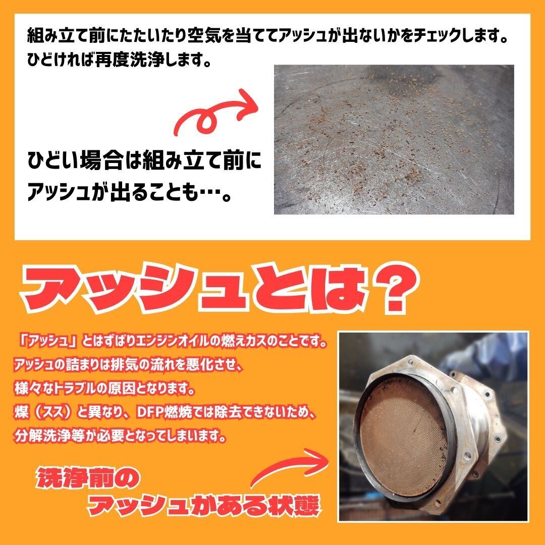 ハイエース　KDH200系　DPR DPF 洗浄済　17410-30330 ハイエース リビルト 触媒 DPF KDH206 後期 17410-30330 DPFフィルター