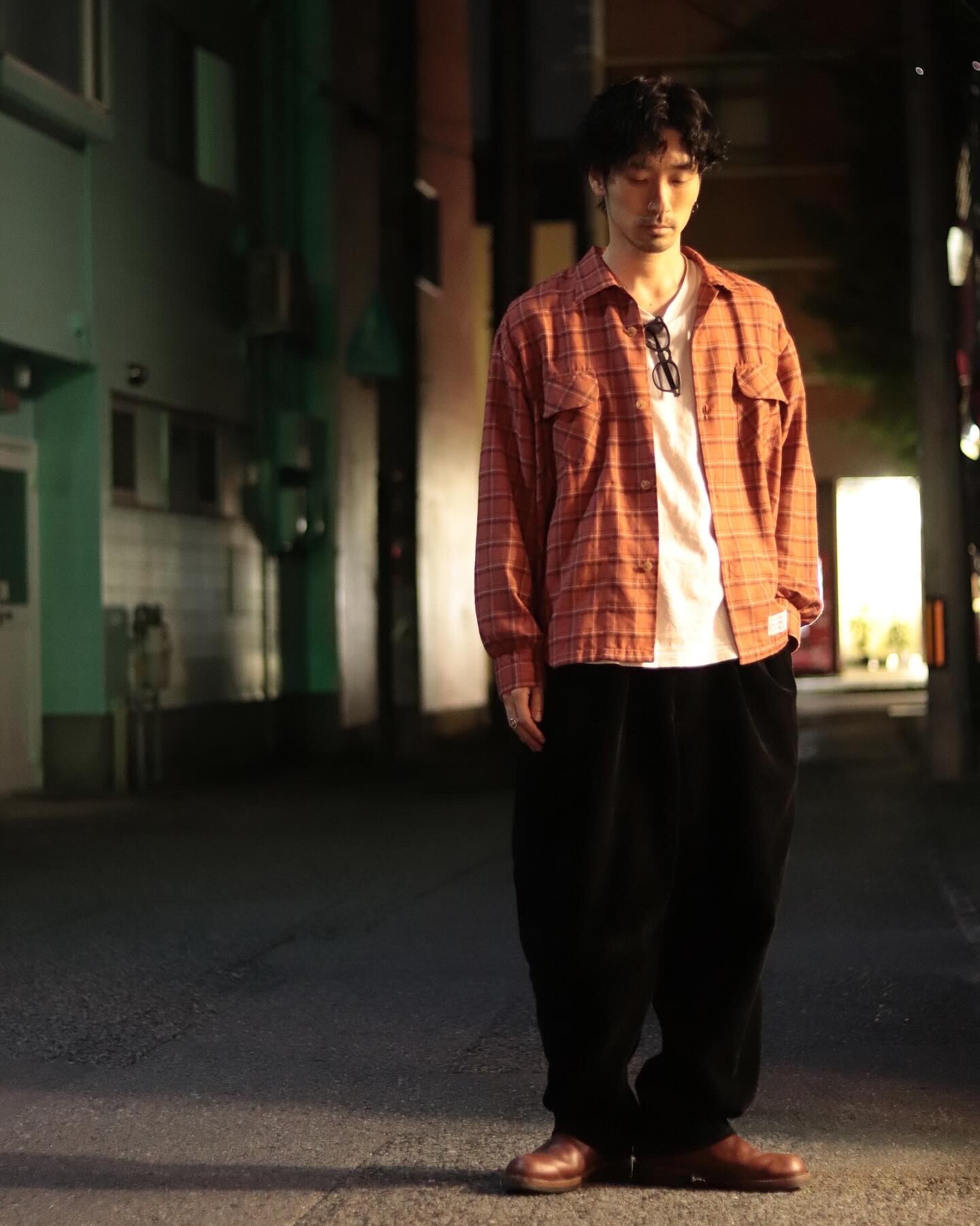 177cm　60kg　Mサイズ着用