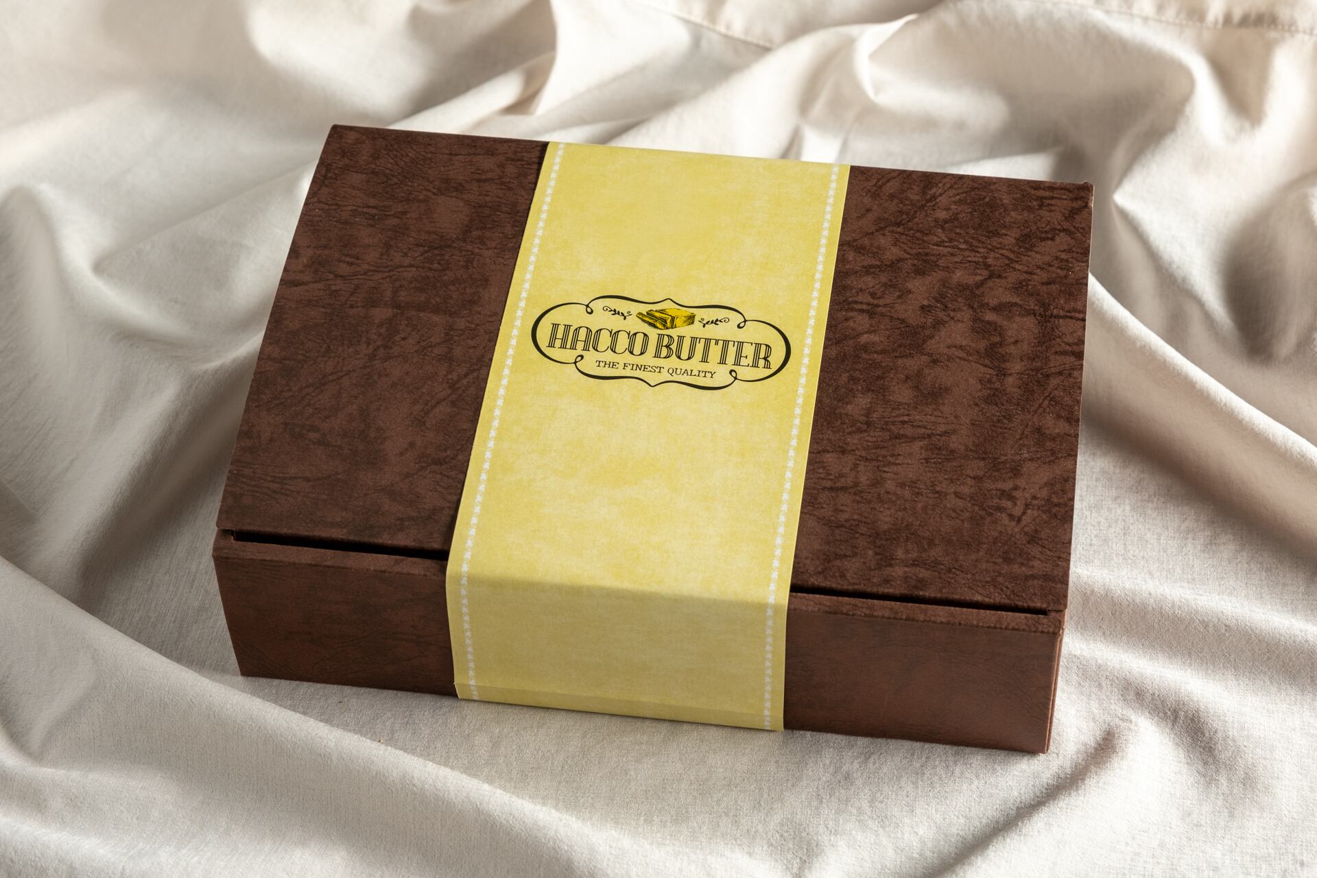 茶色×黄色スリーブ