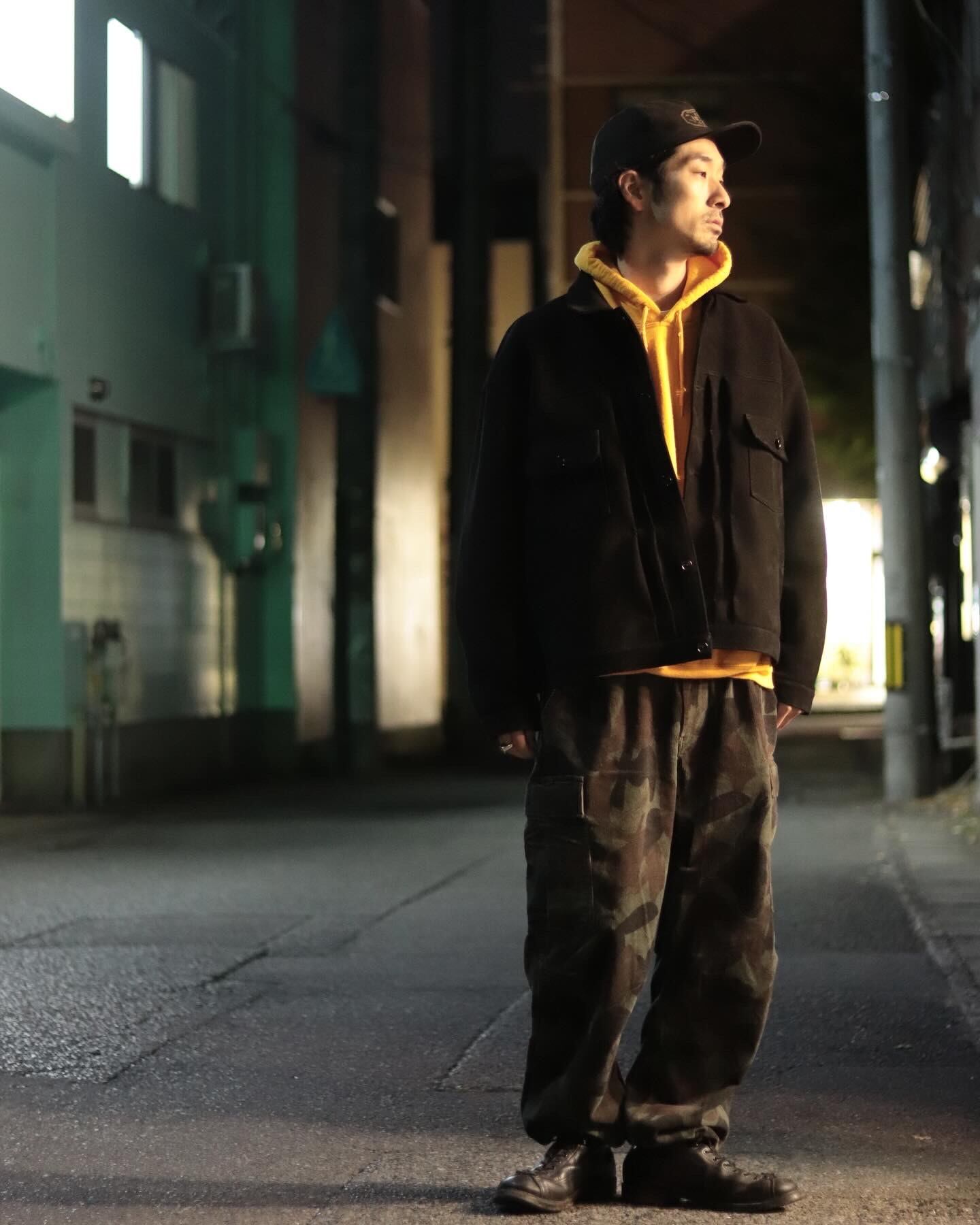 177cm 60kg Mサイズ着用