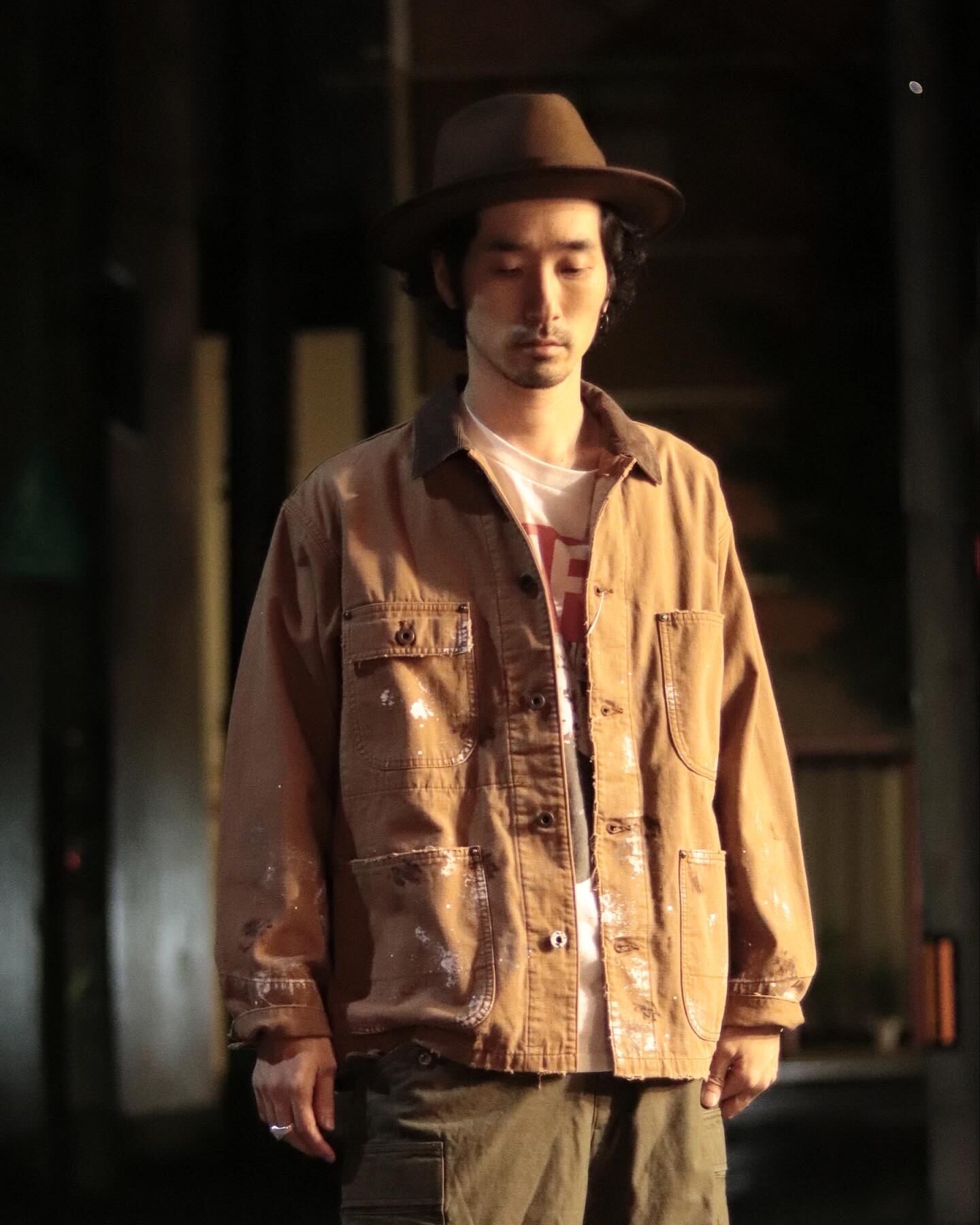 177cm　60kg　Mサイズ着用