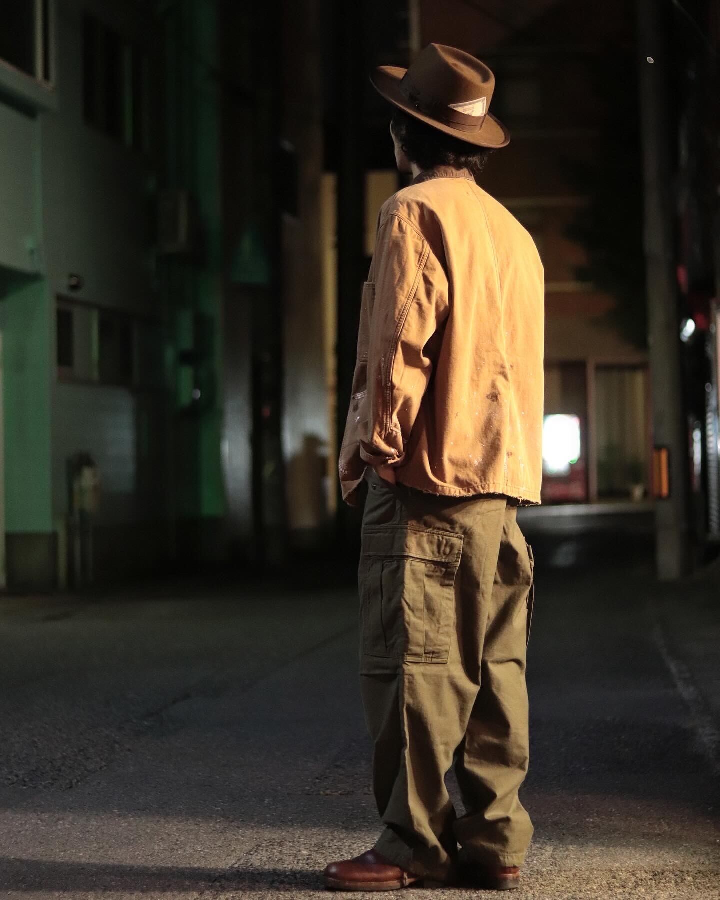 177cm　60kg　Mサイズ着用