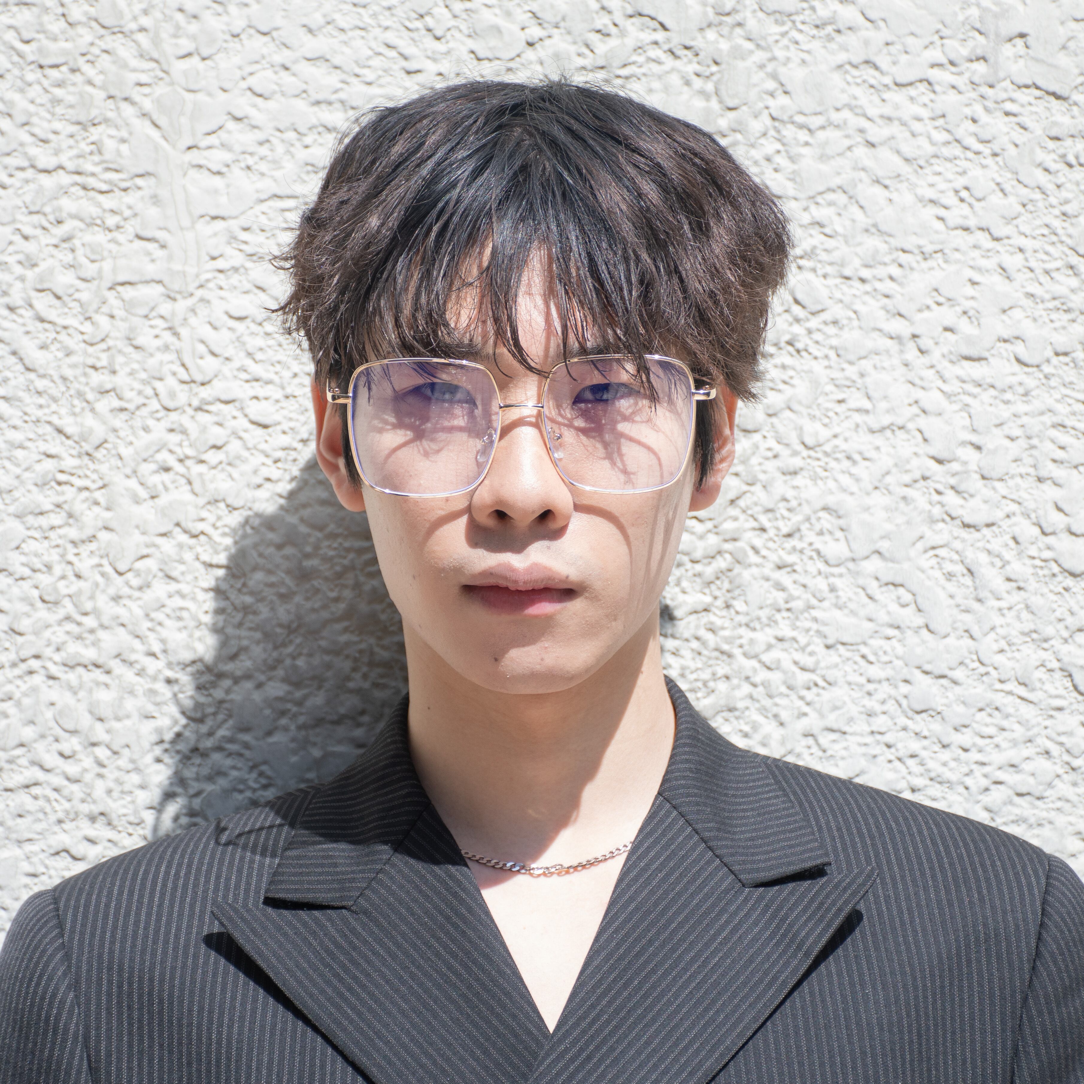 ゴールド×クリアレンズ