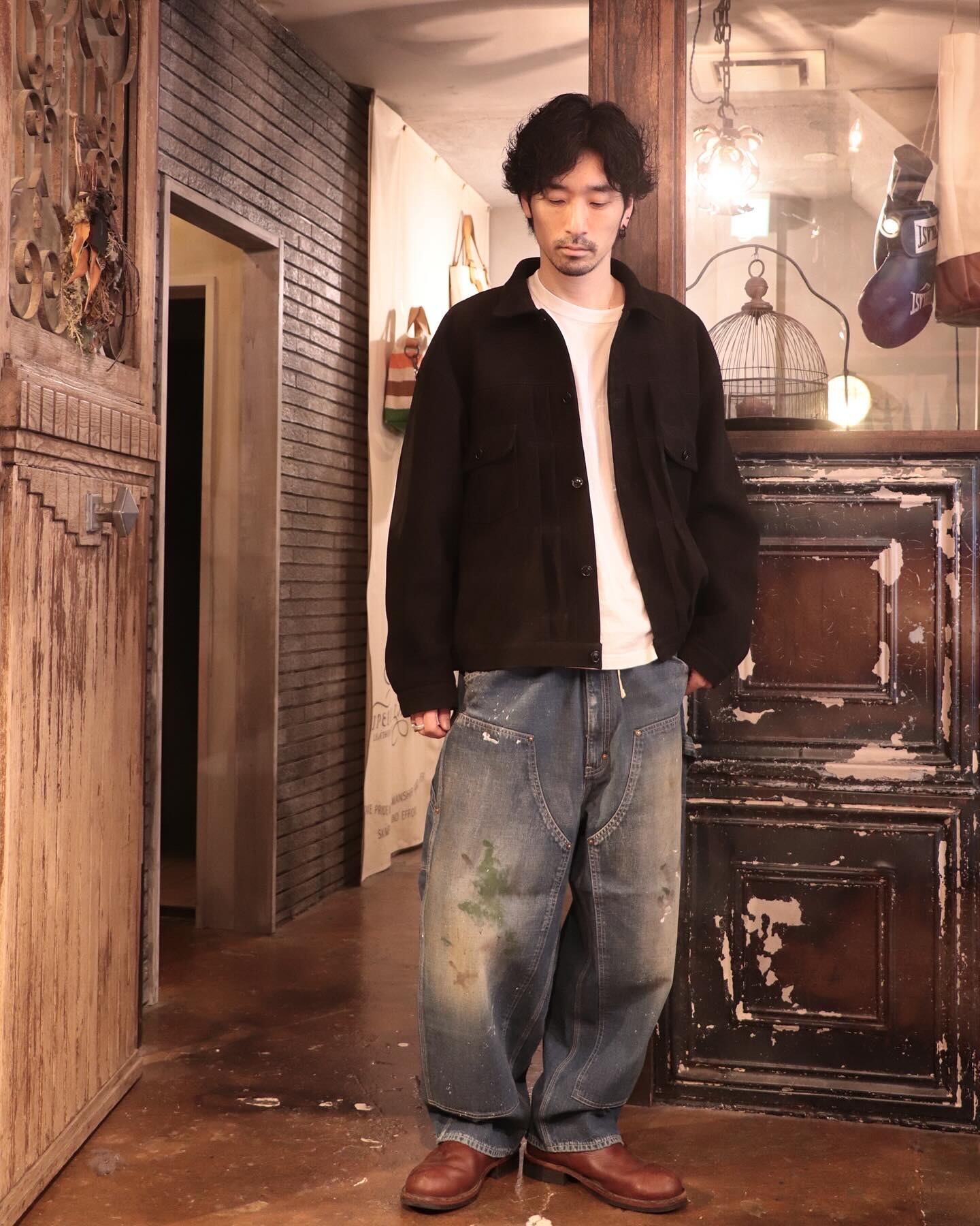 177cm  60kg  48サイズ着用