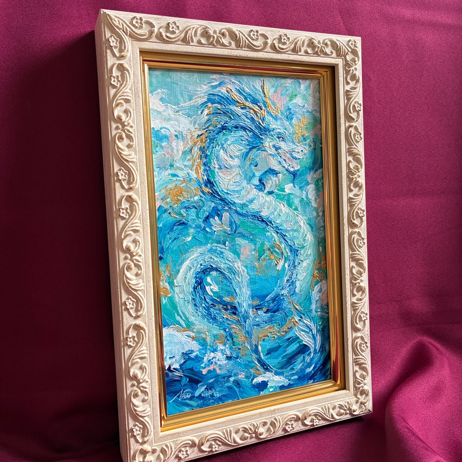 Hand-painted by infinity artist NAO, Japan.