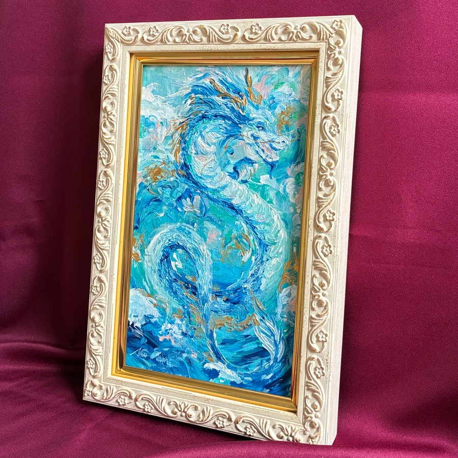 Hand-painted by infinity artist NAO, Japan.