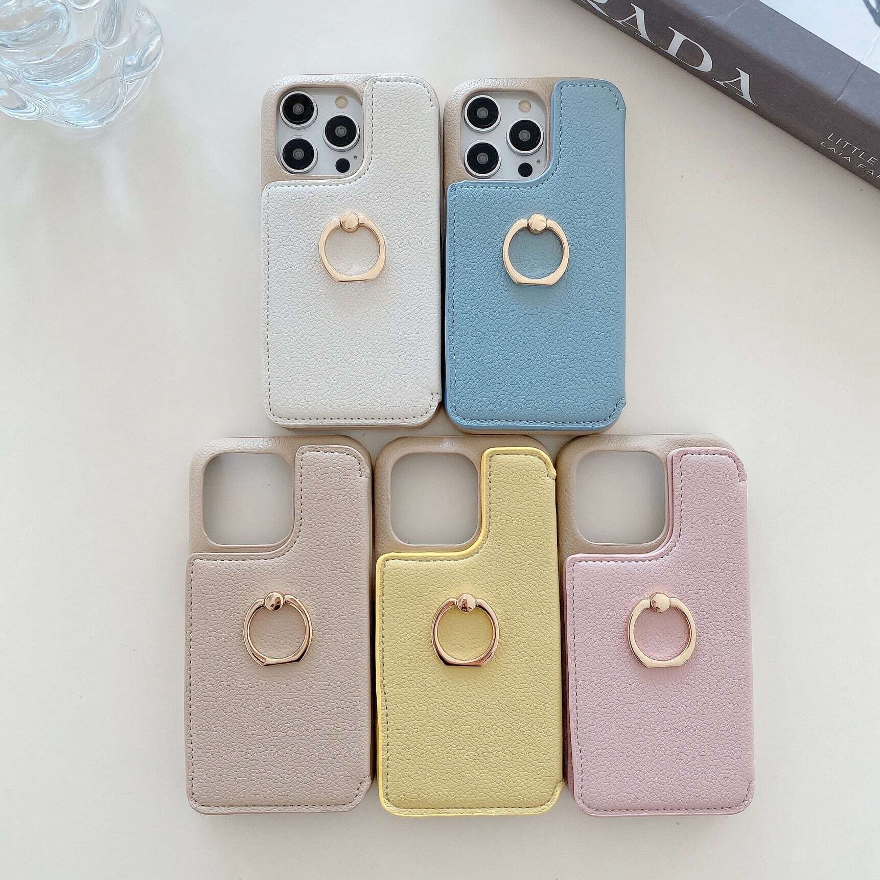 バイカラーレザー