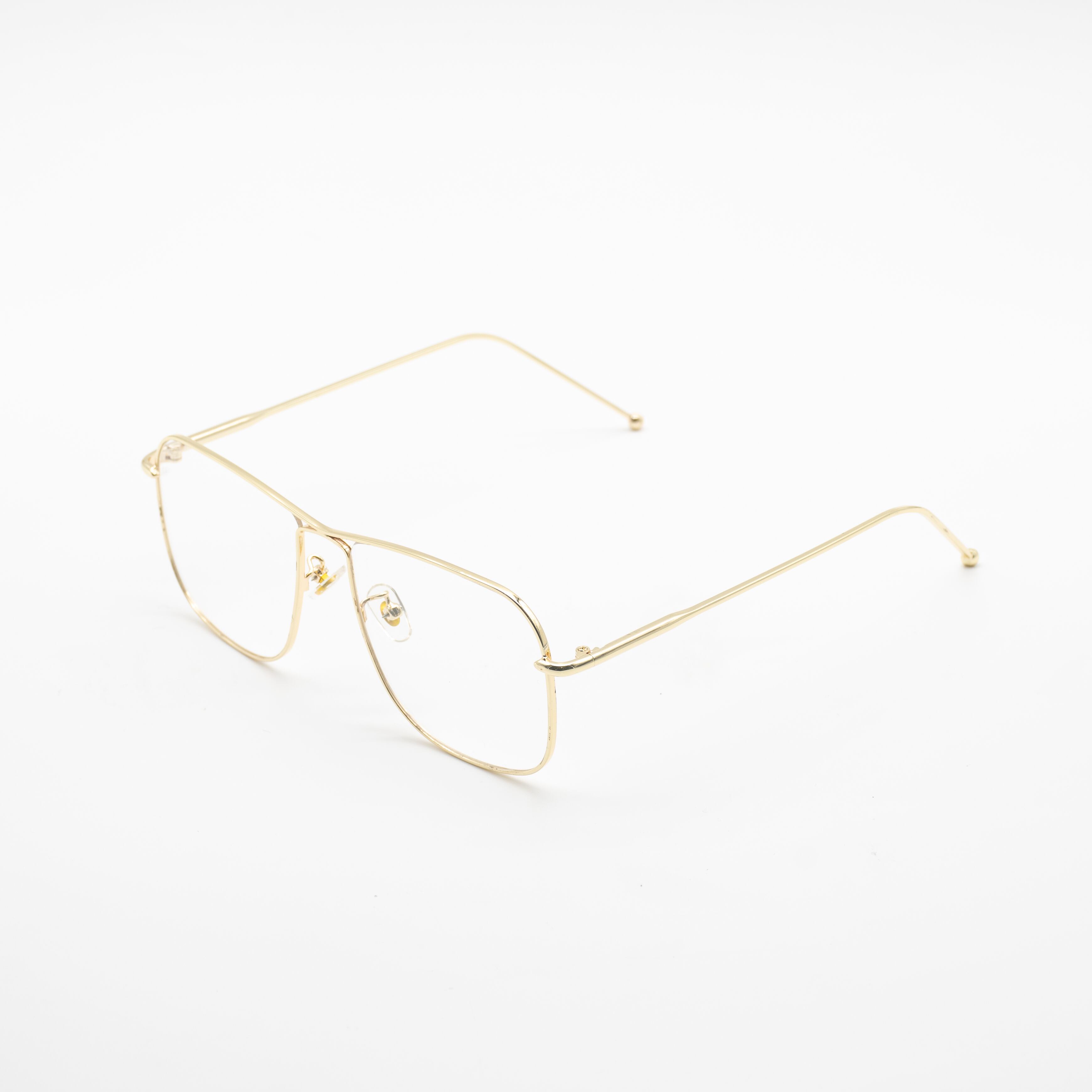 ゴールド×クリアレンズ