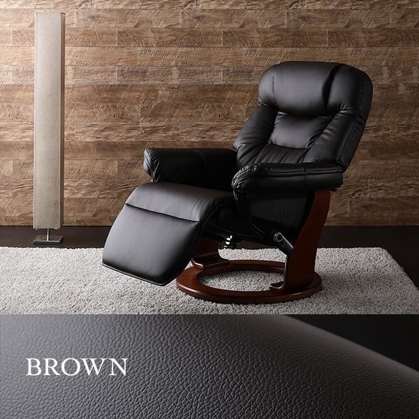 【組立設置費込】パーソナルチェアー 【オットマン付き】 合成皮革(合皮) 組立設置費込】パーソナルチェアー 【オットマン付き】 合成皮革