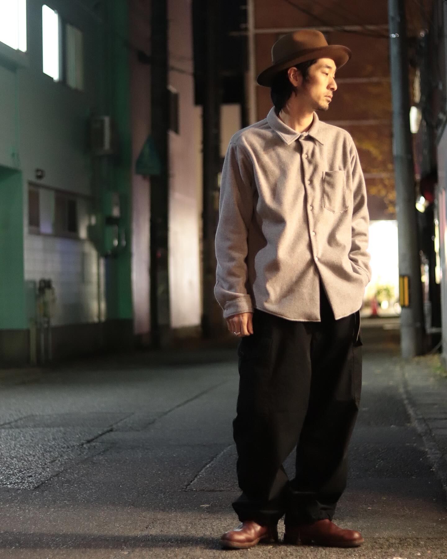 177cm 60kg Mサイズ着用