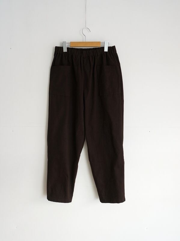 YARRA　プレミアムピーチ起毛 テーパードパンツ