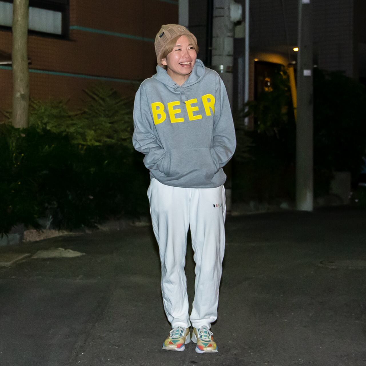 モデル身長158cm 着用サイズM