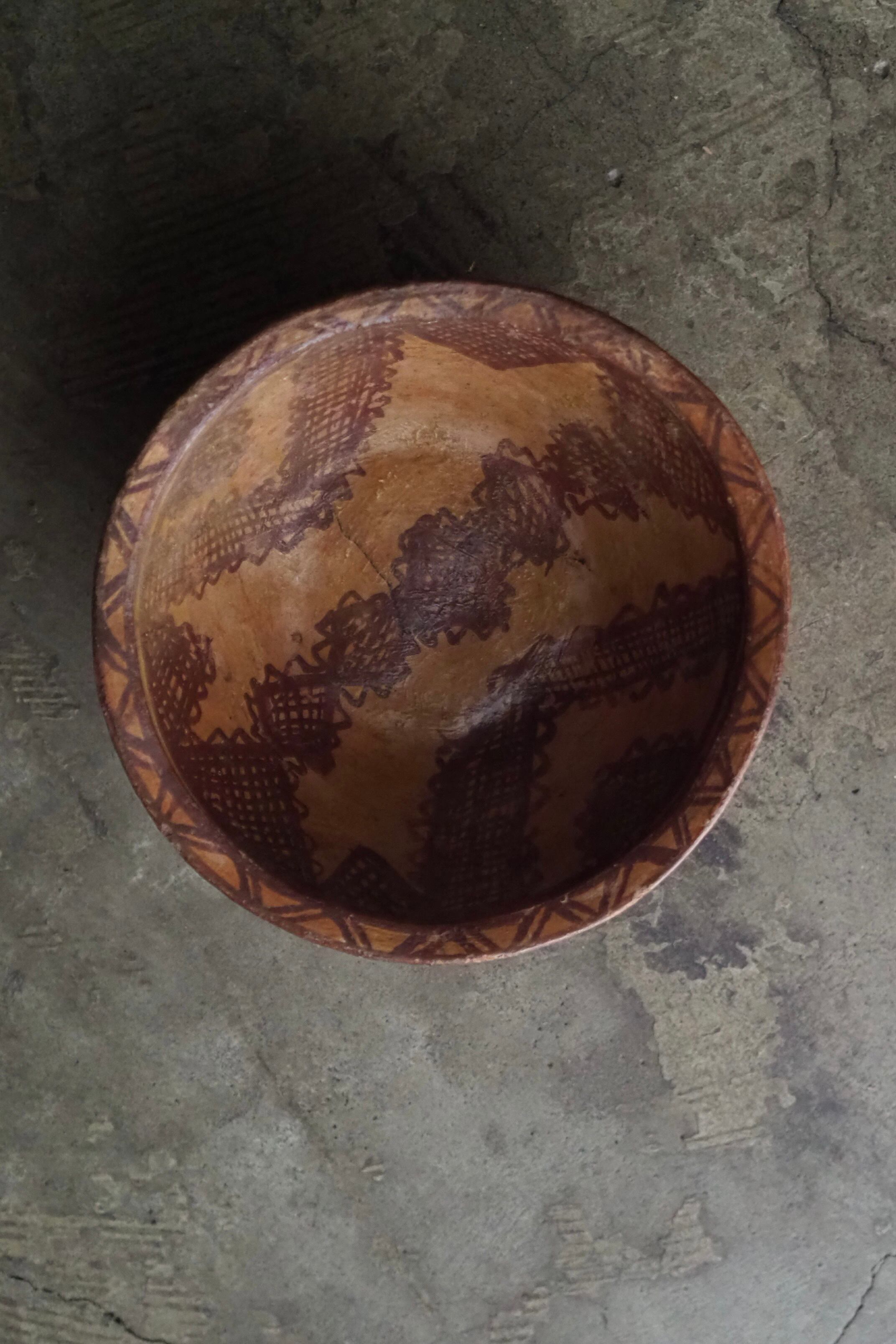 北アフリカのボウル-antique African terra cotta bowl | アンティーク