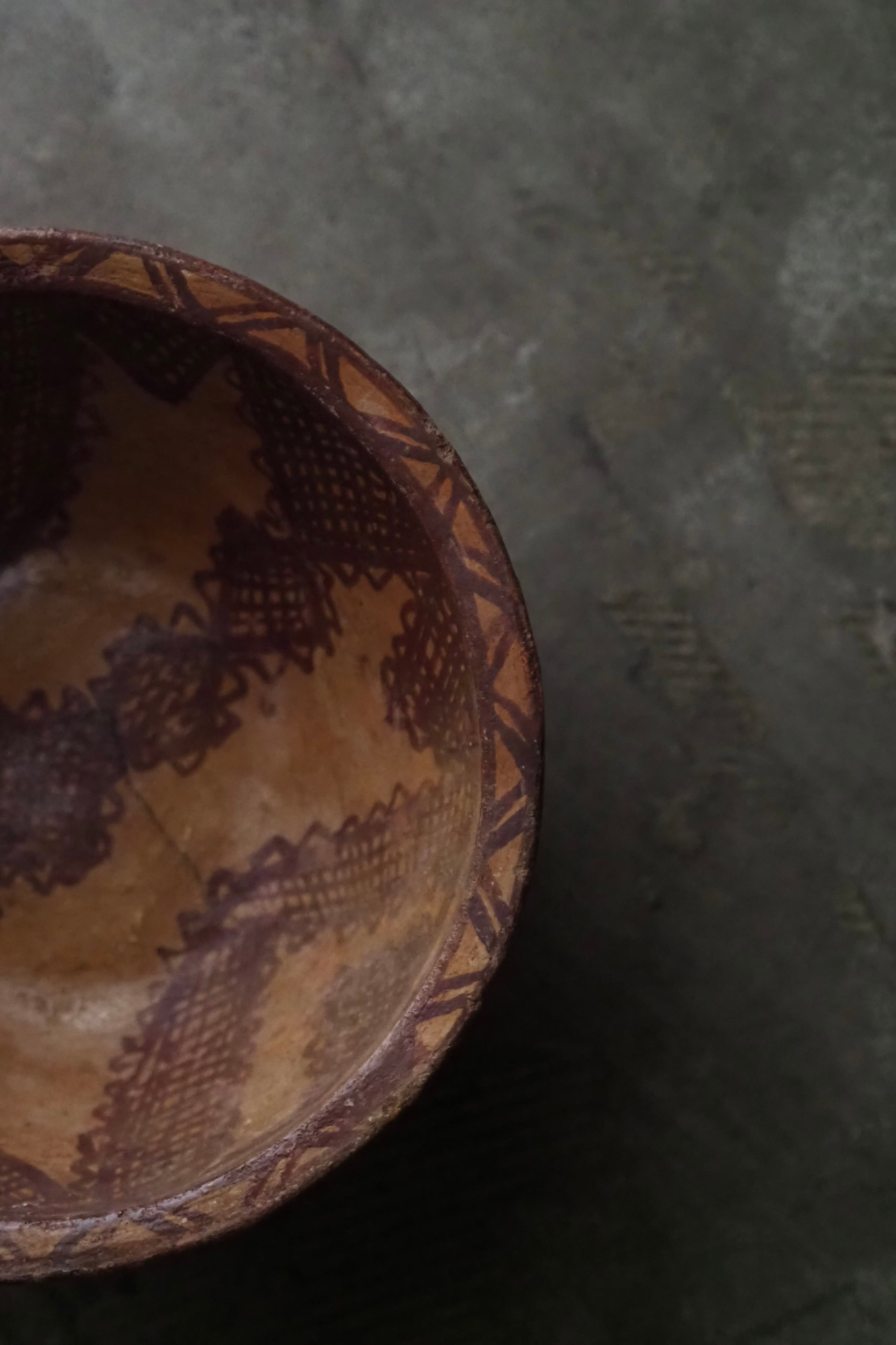 北アフリカのボウル-antique African terra cotta bowl | アンティーク