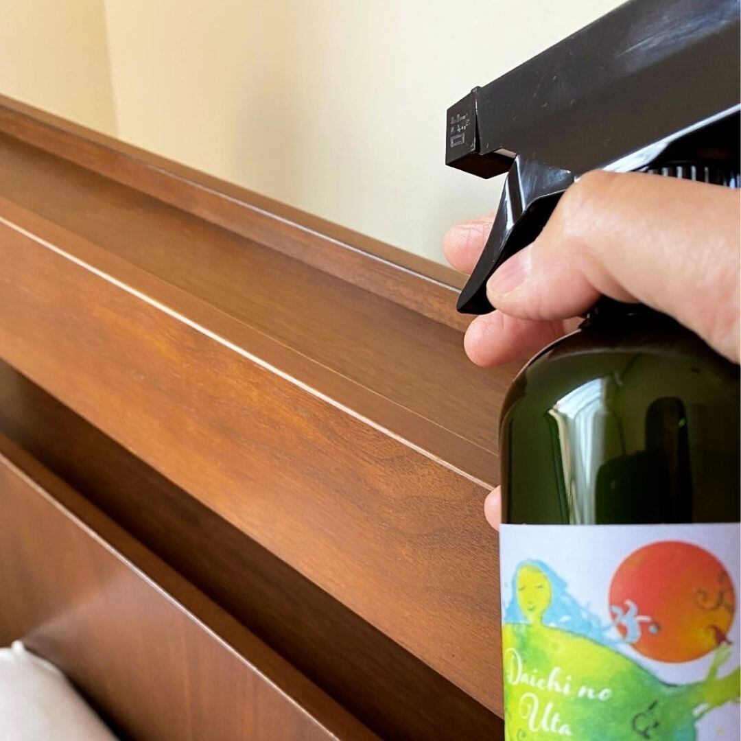 アレルギーっ子のベットヘッドのお掃除に