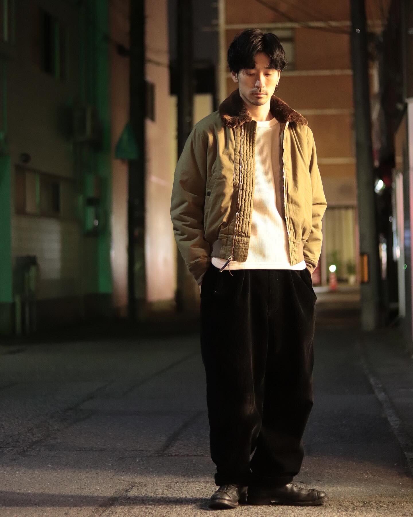 177cm 60kg 38(M)サイズ着用