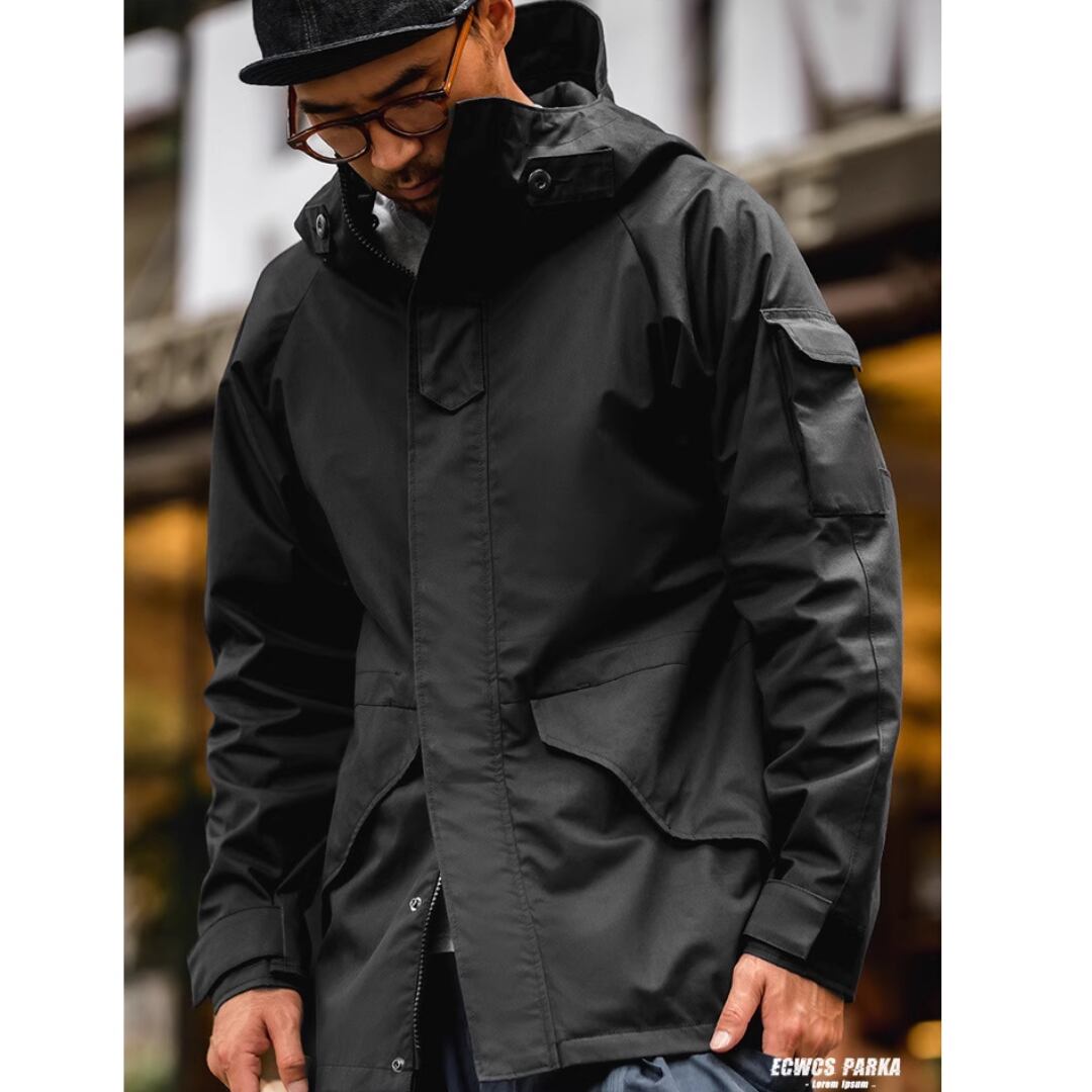 アウトドア スポーツ フード付き 機能性 ウインドブレーカー ジャケット A0317