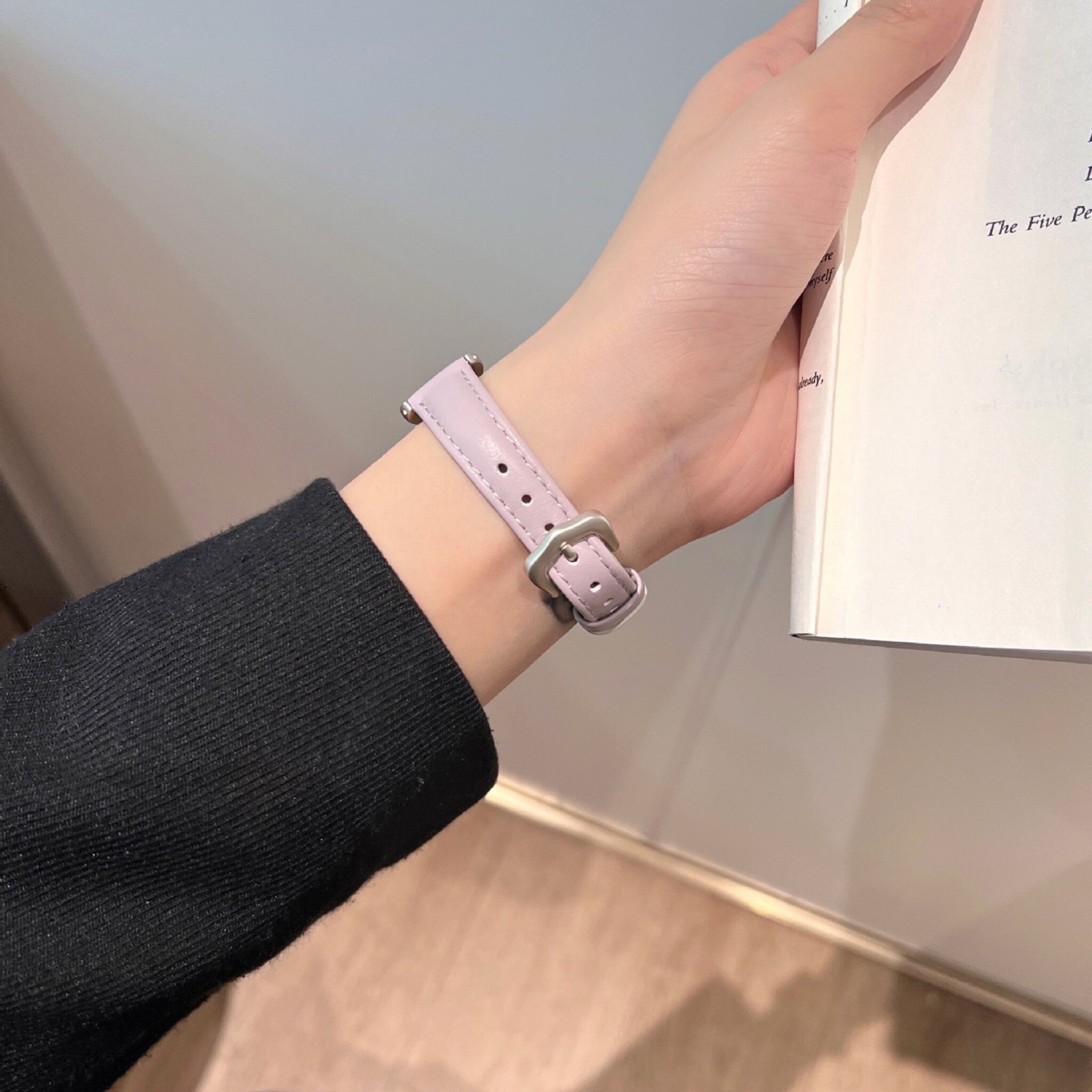 #4：ホワイト×パープル