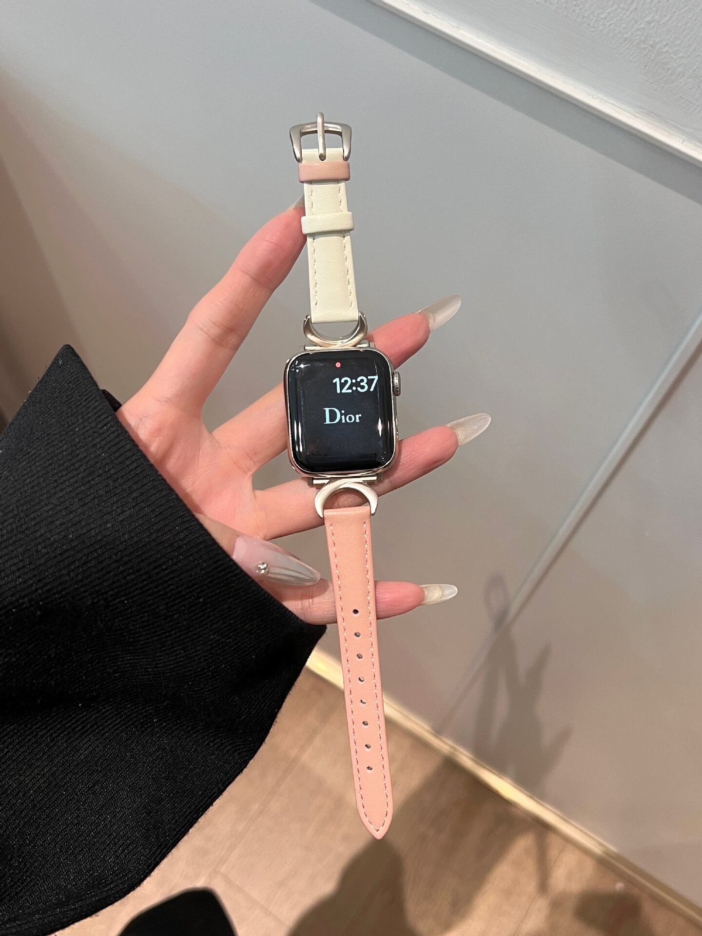 #5：ホワイト×ピンク