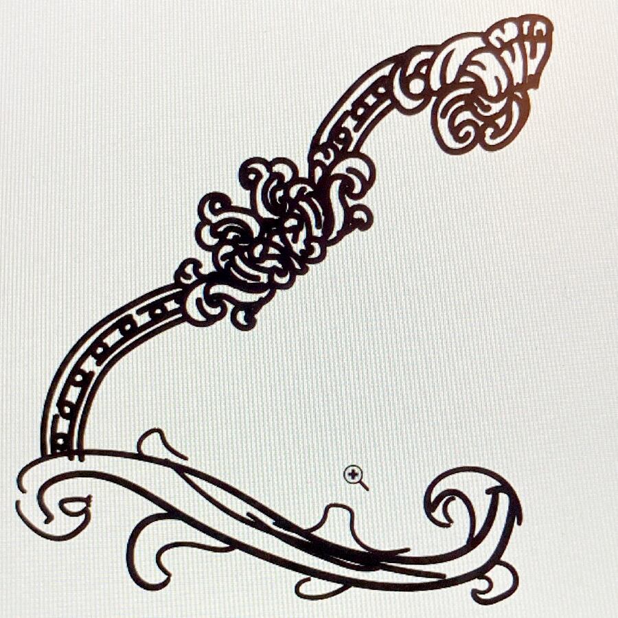 最初はこのくらいのラフ描きからスタート