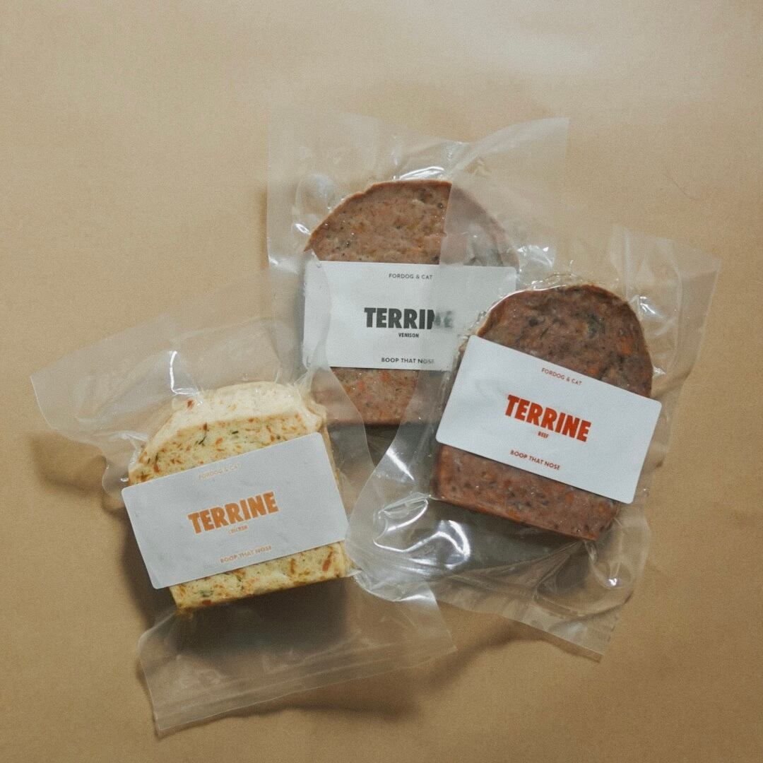 ごちそうテリーヌ(鶏・鹿・牛）