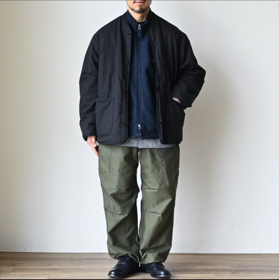 STILL BY HAND】W/N STAND COLLAR ZIP VEST スティルバイハンド ウール 