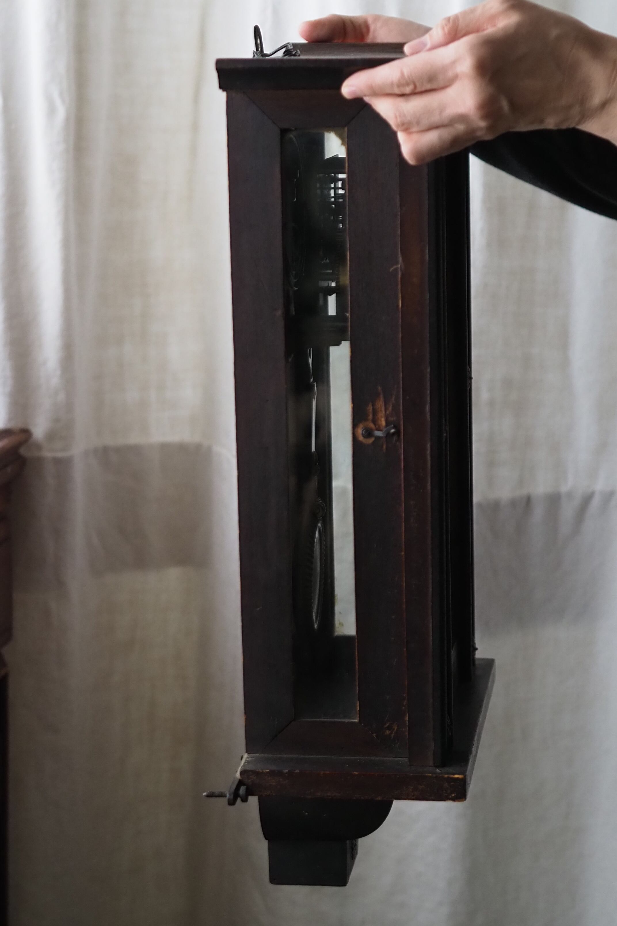 イタリア アンティーク壁掛け時計-antique wall clock | アンティーク