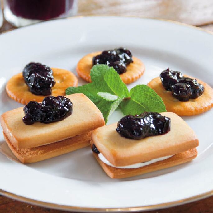 粒がしっかり残ったジャムです