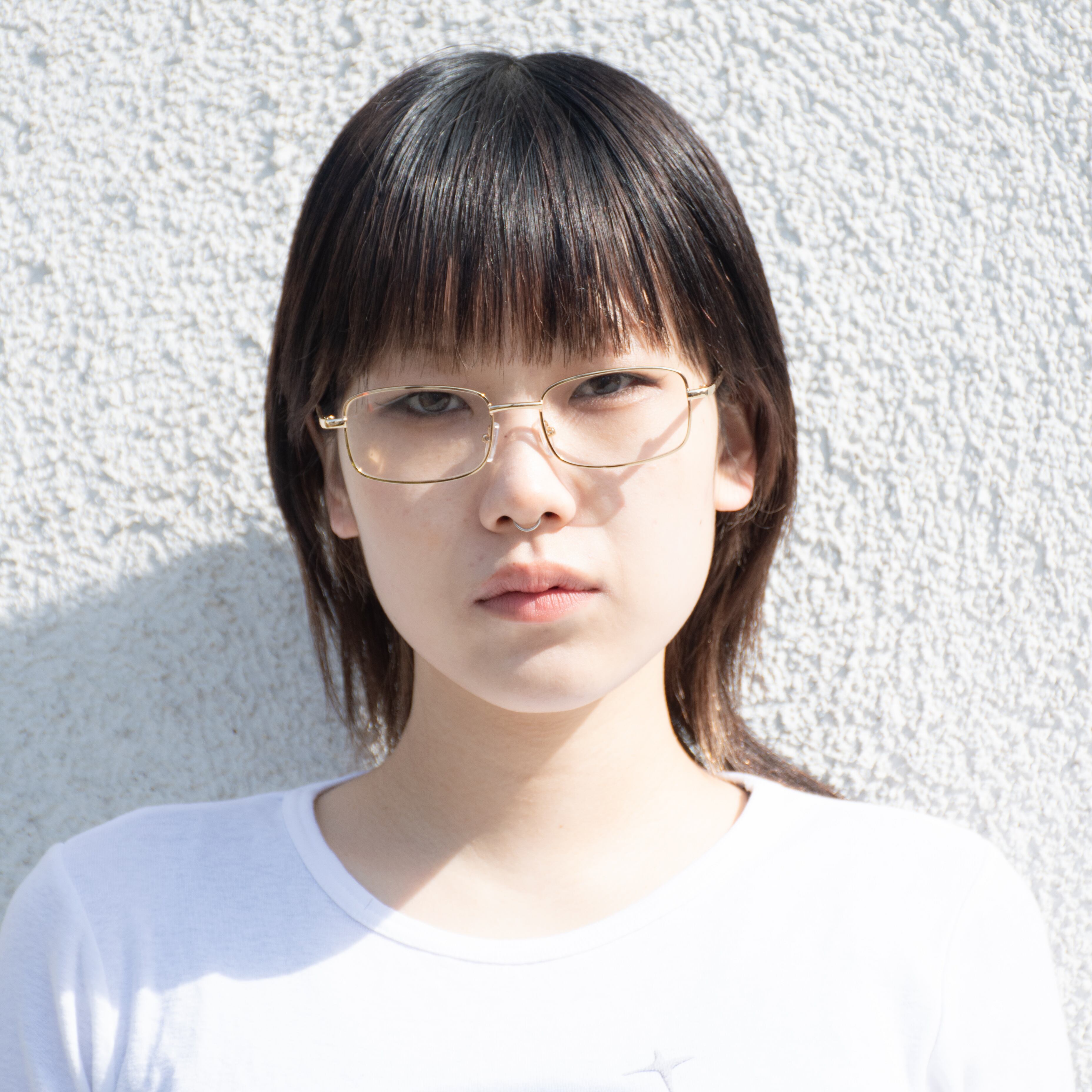 ゴールド×クリアレンズ