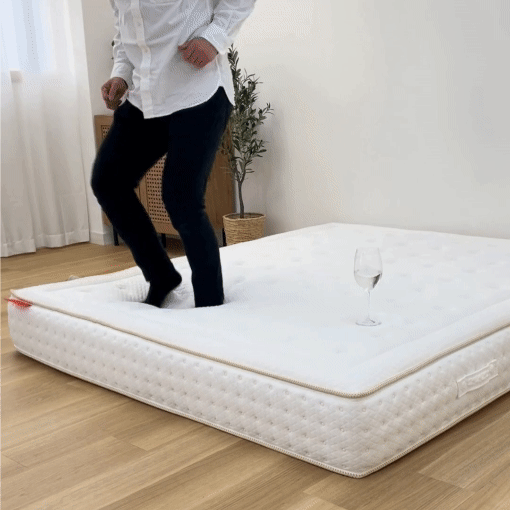 分割されてるから、振動が伝わりにくい