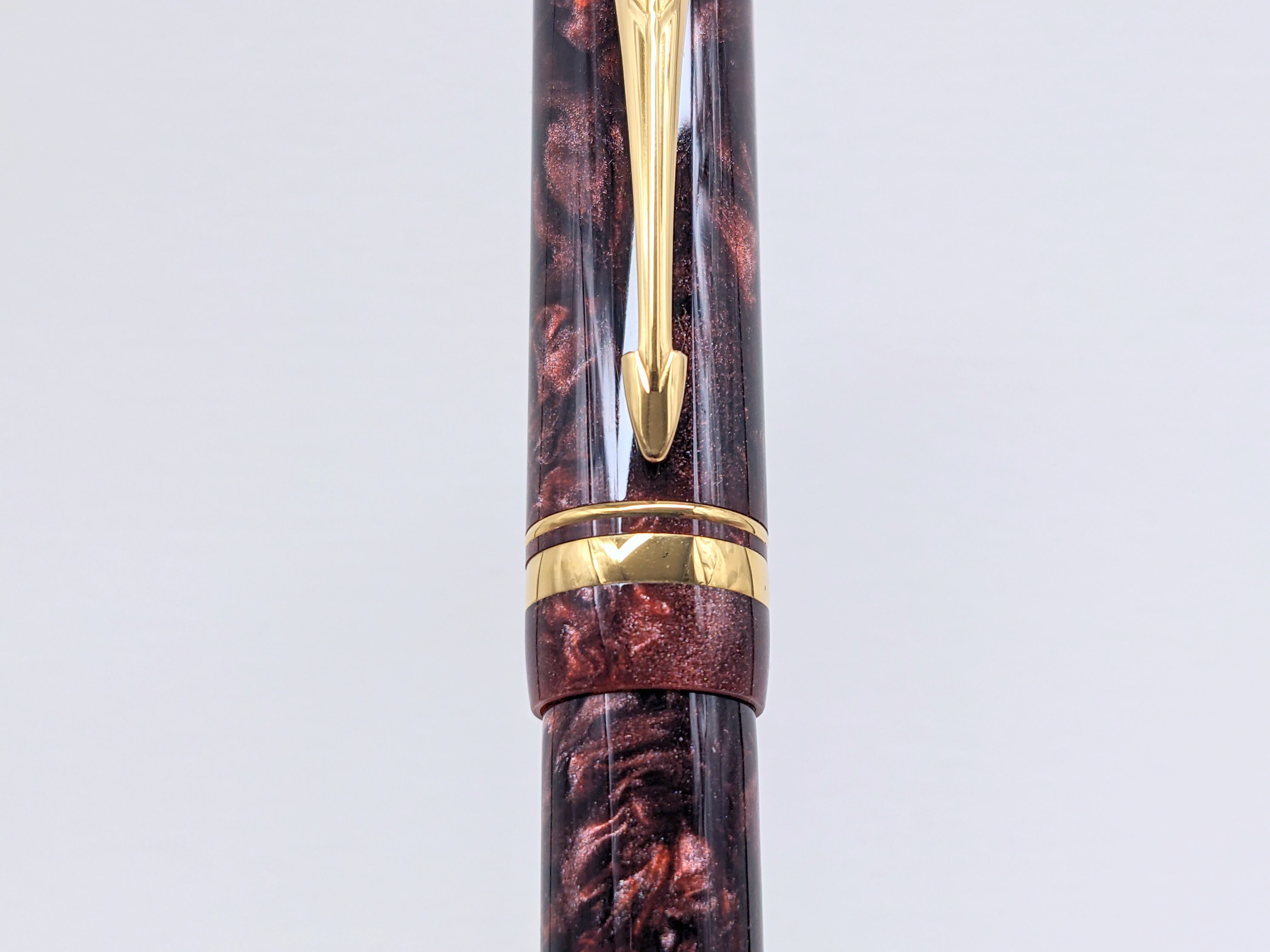 90s パーカー デュオフォールド センテニアル マーブルレッド PARKER