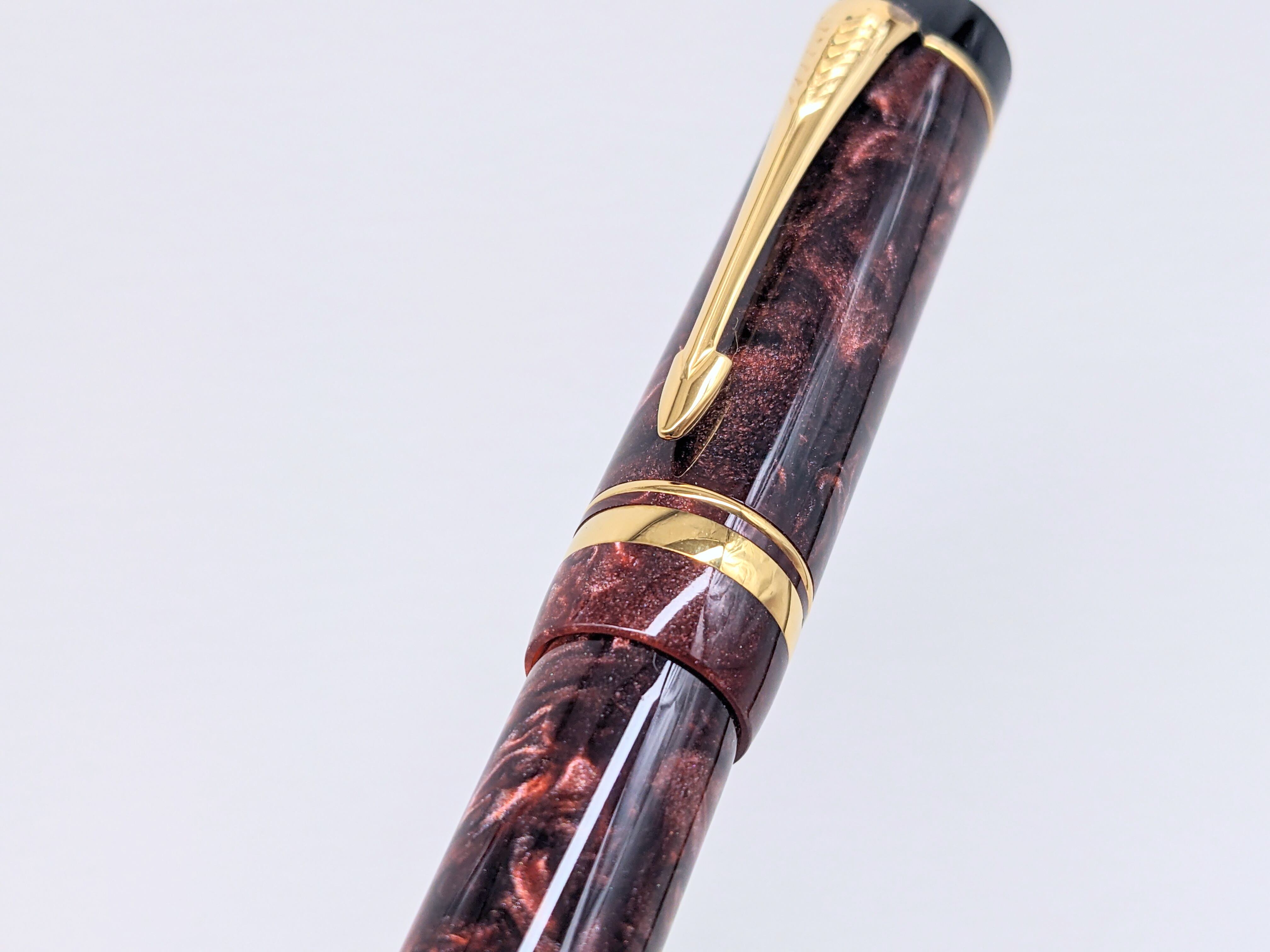 90s パーカー デュオフォールド センテニアル マーブルレッド PARKER