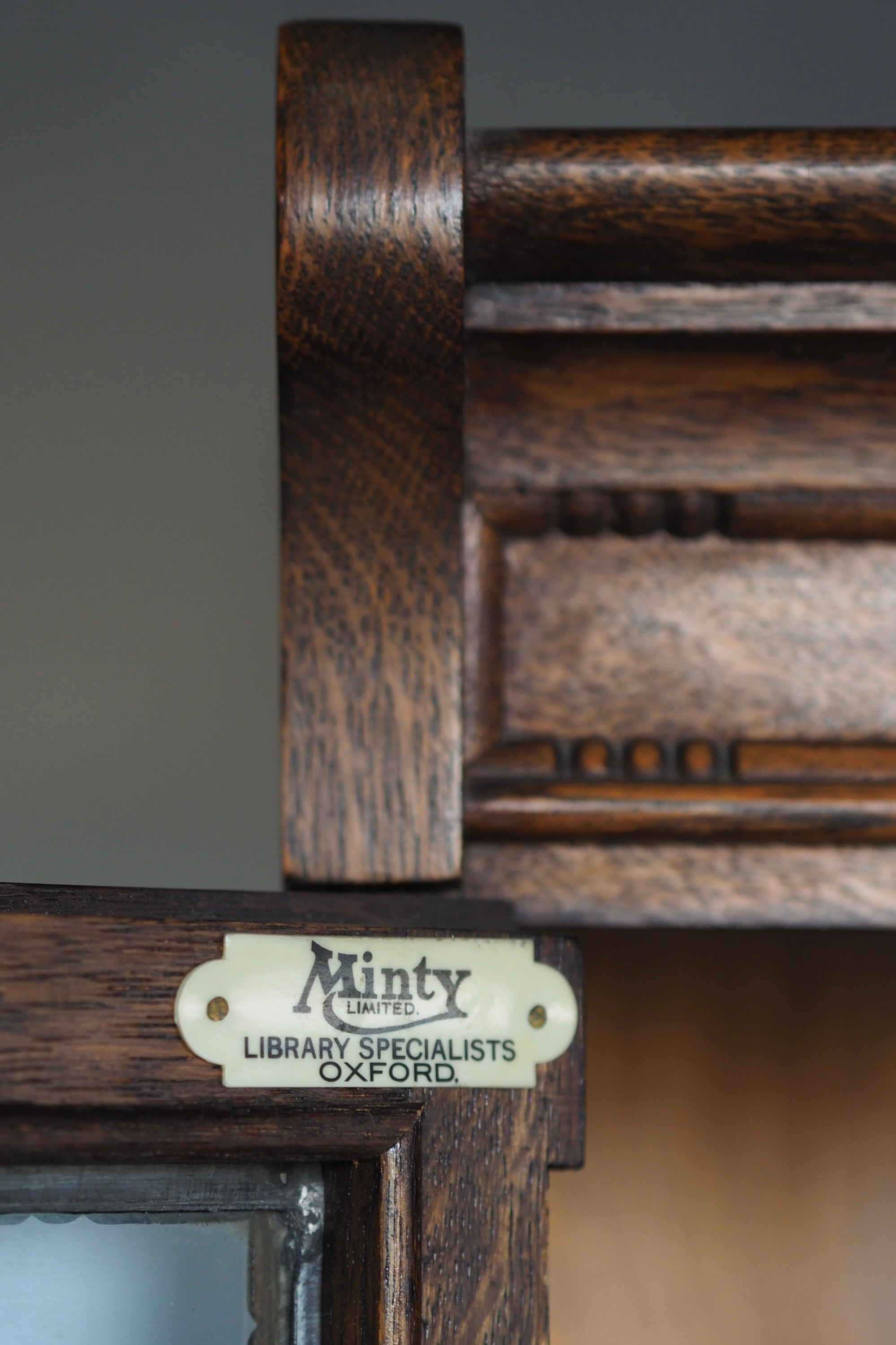 MINTY社スタッキングブックケース-antique oak book case MINTY社スタッキングブックケース-antique oak book case