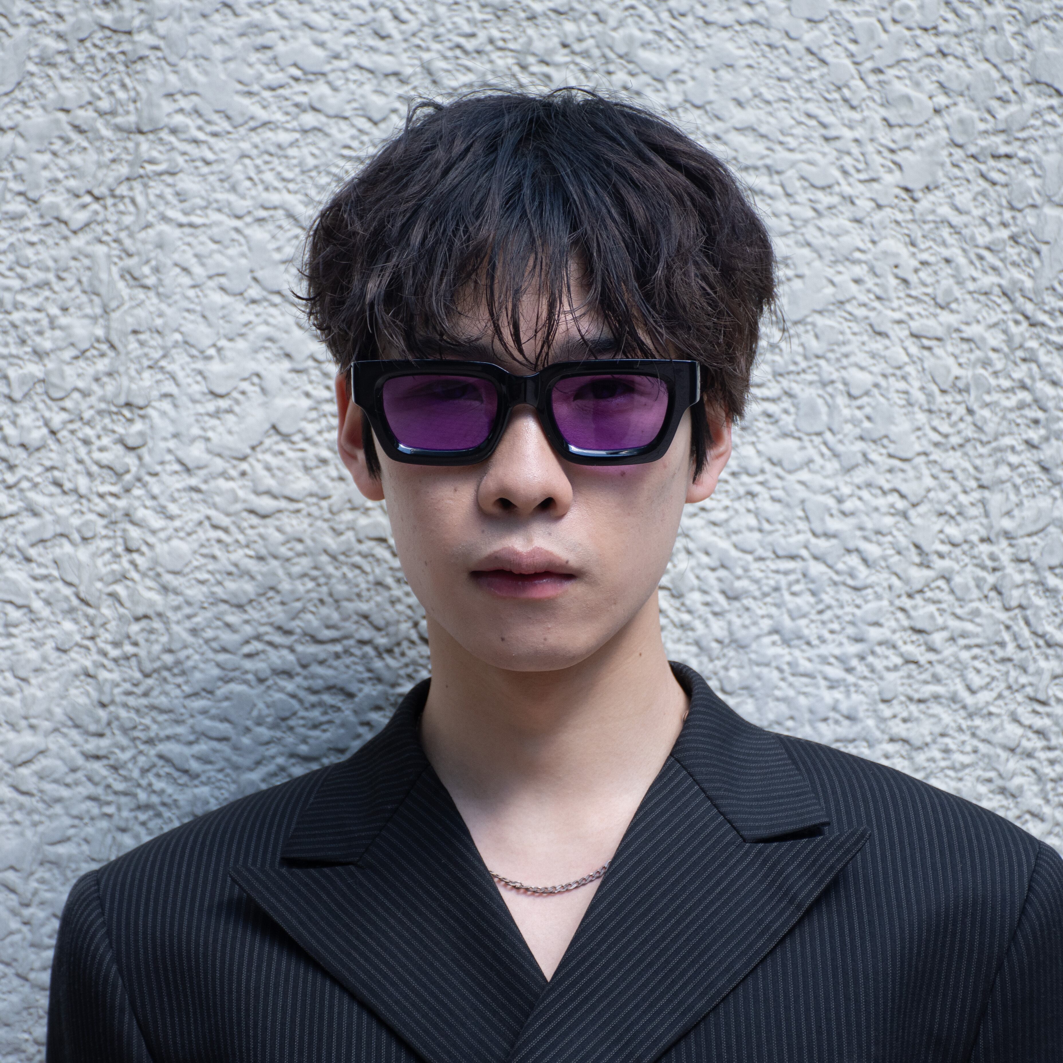 マーブル×パープルレンズ