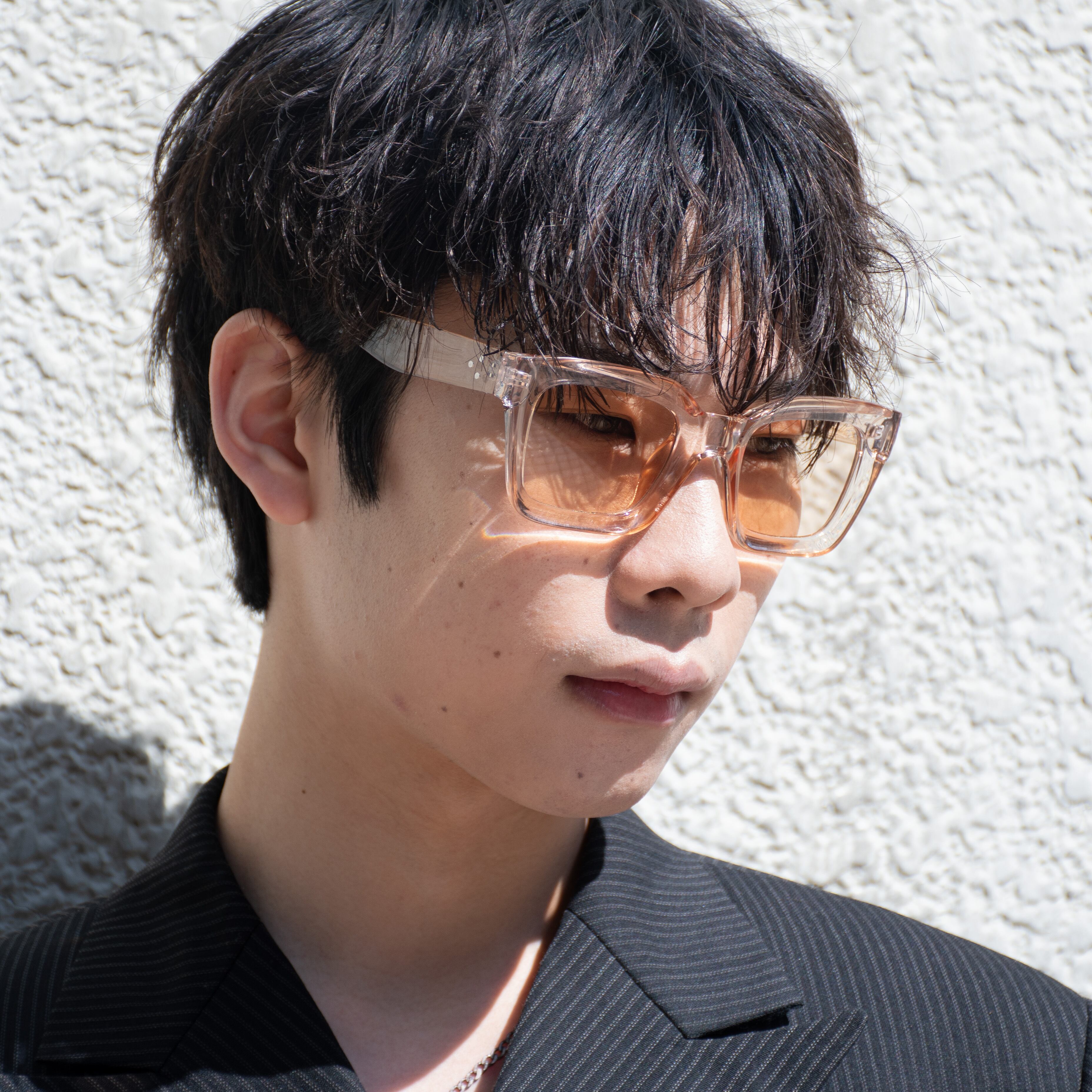 クリアベージュ×ベージュレンズ