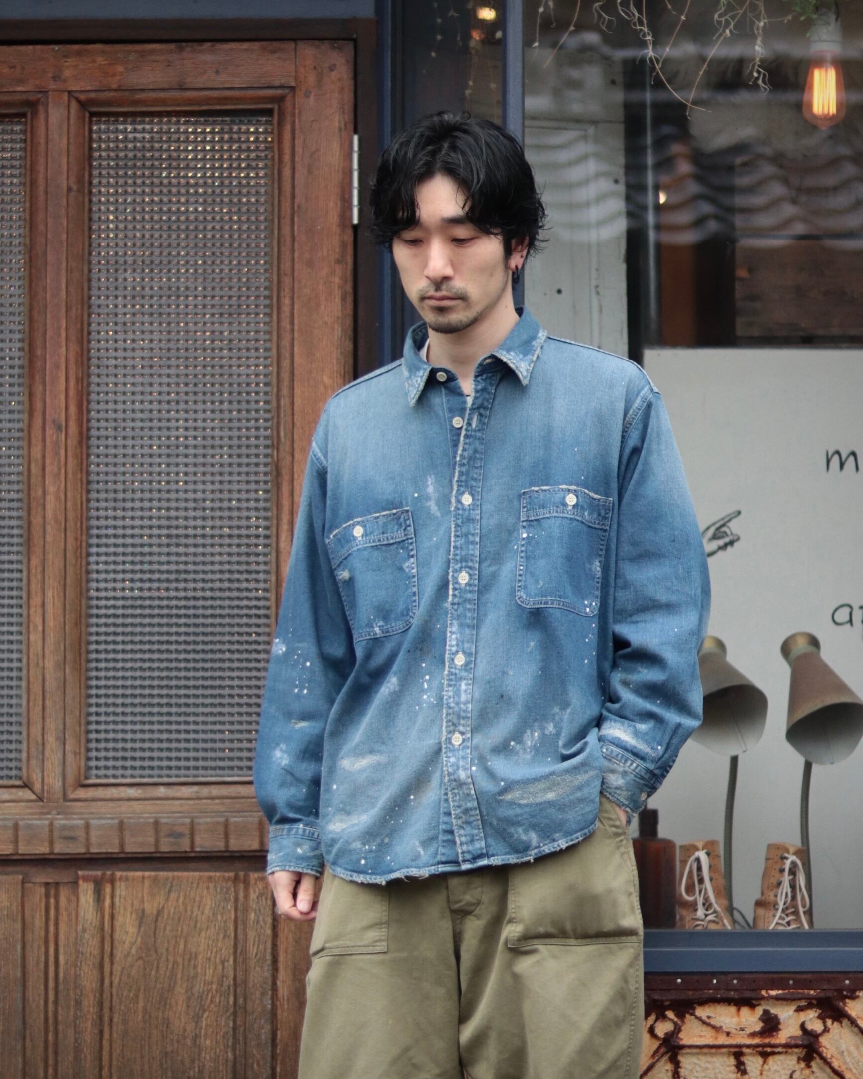 177cm 60kg Mサイズ着用