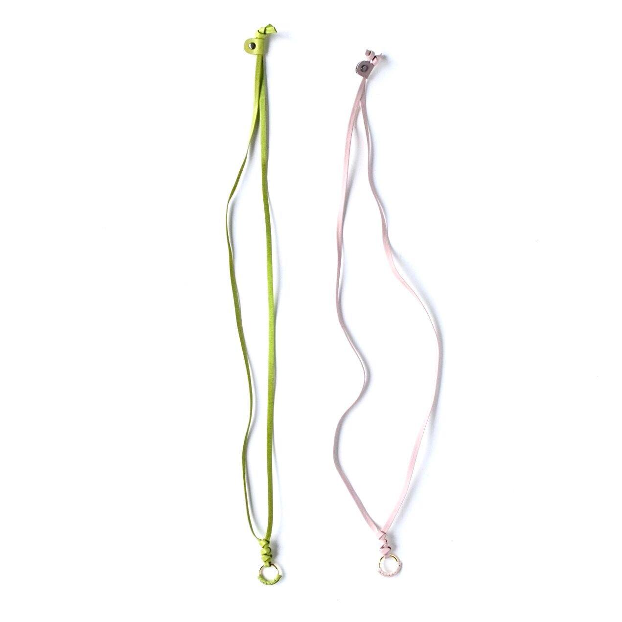 リングS はライム、ピンク