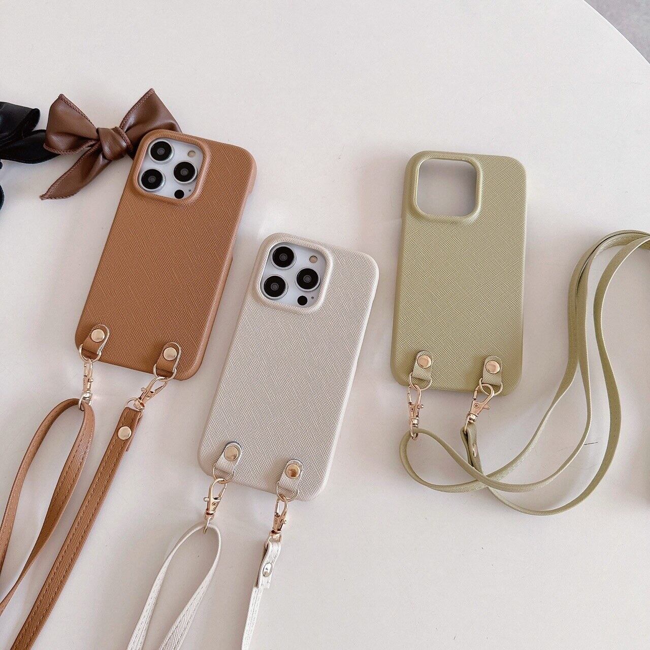 シンプルレザーショルダー