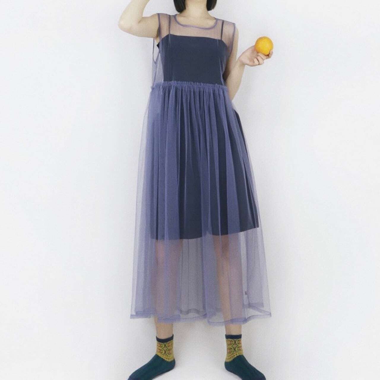 Mesh One Layer Cover Skirt <6colors>