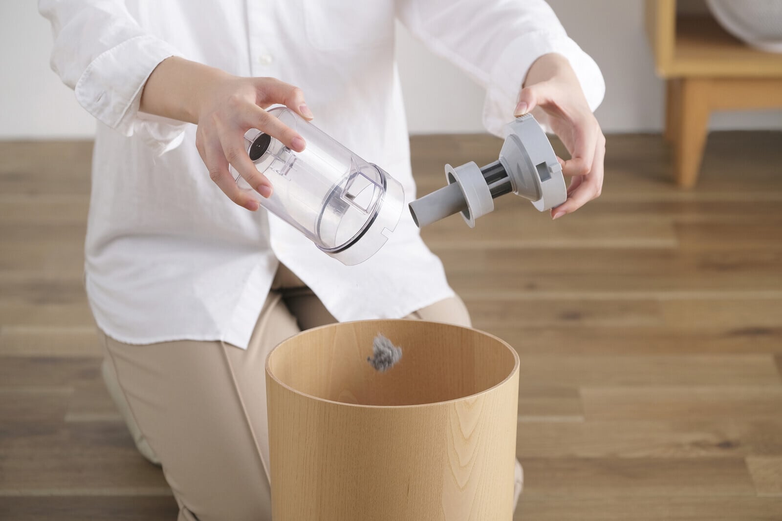 紙パックなし。消耗品要らず