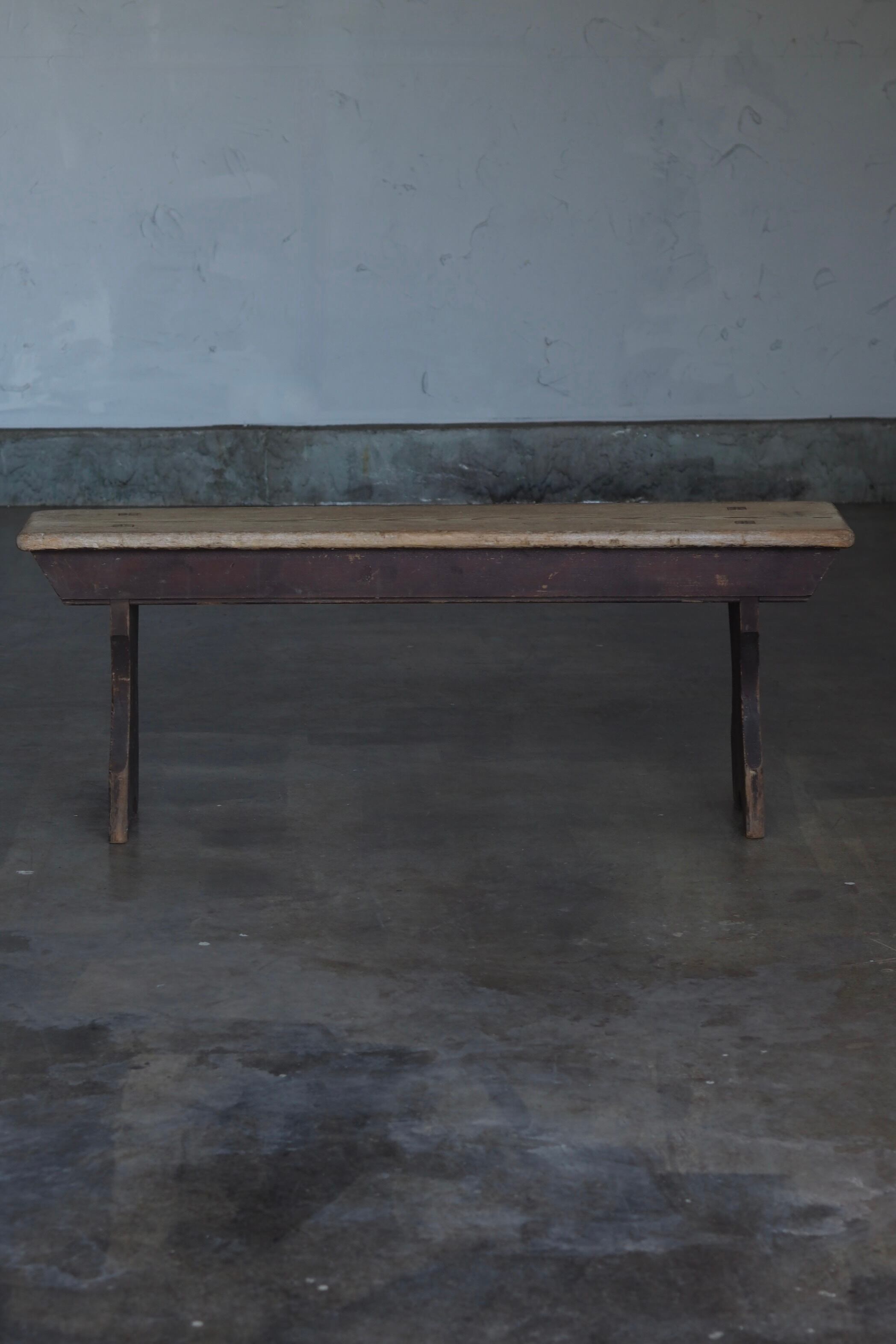 商談中です アンティークパインベンチ-antique pine bench