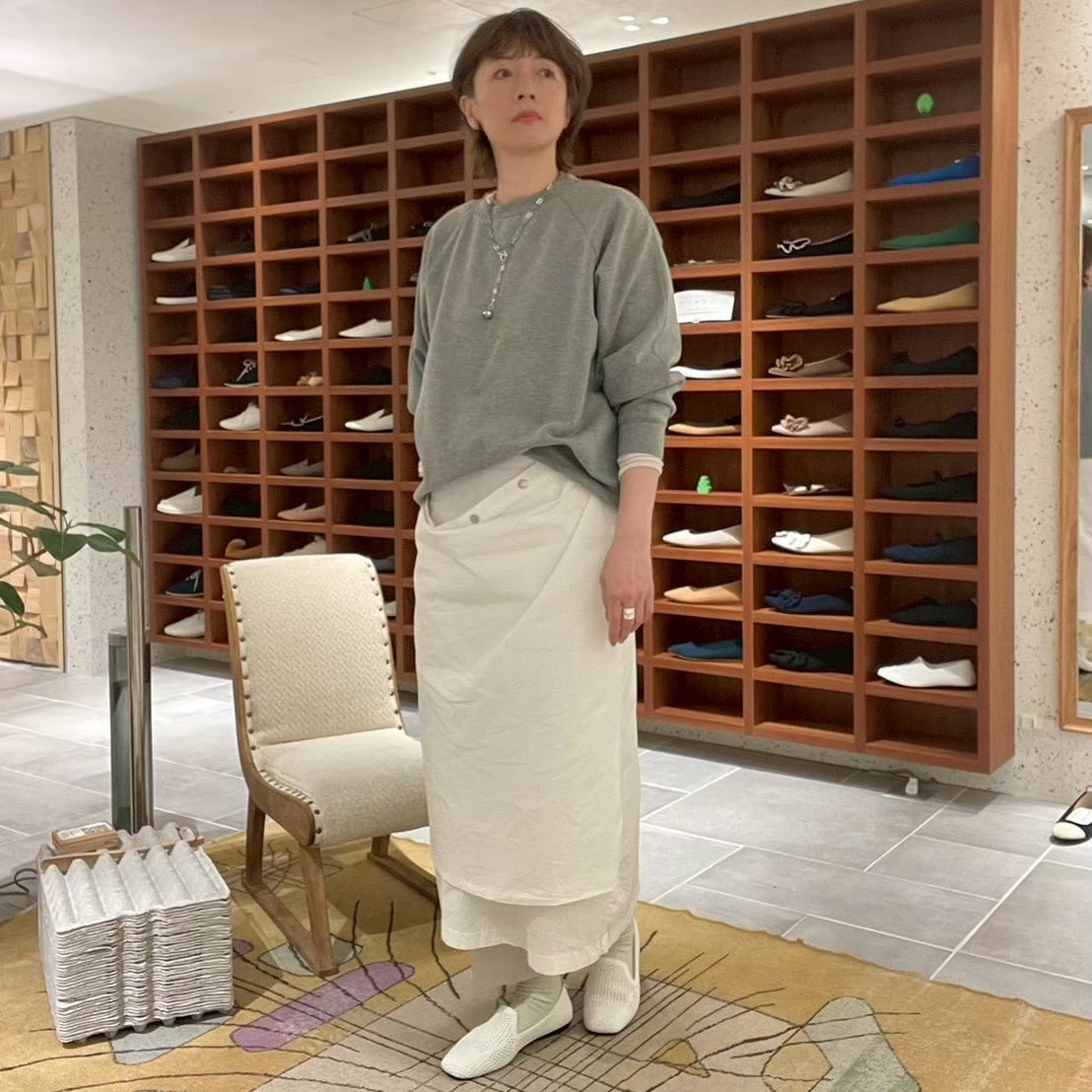 square-MESH / WHITE | Offen