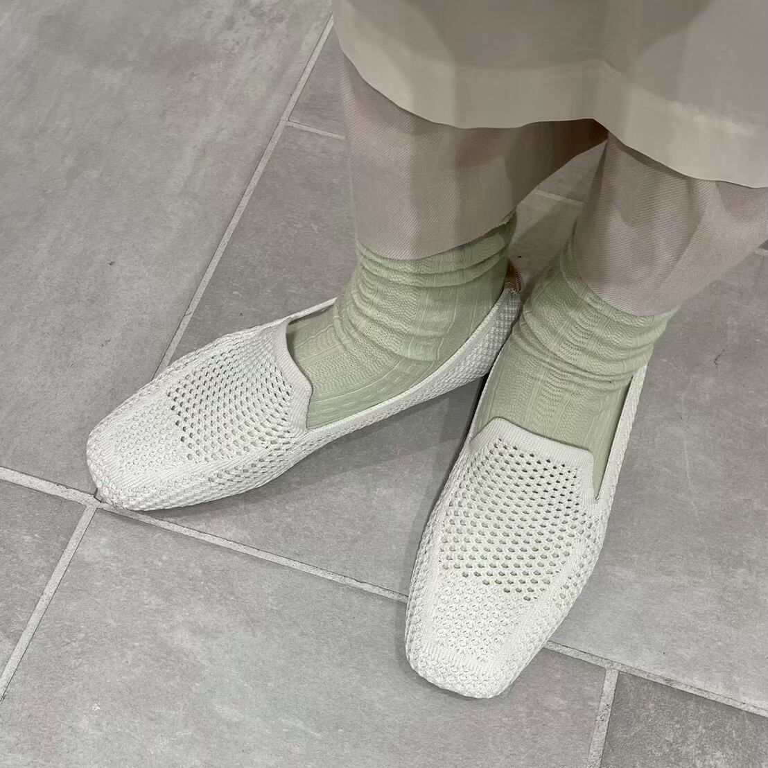 square-MESH / WHITE | Offen