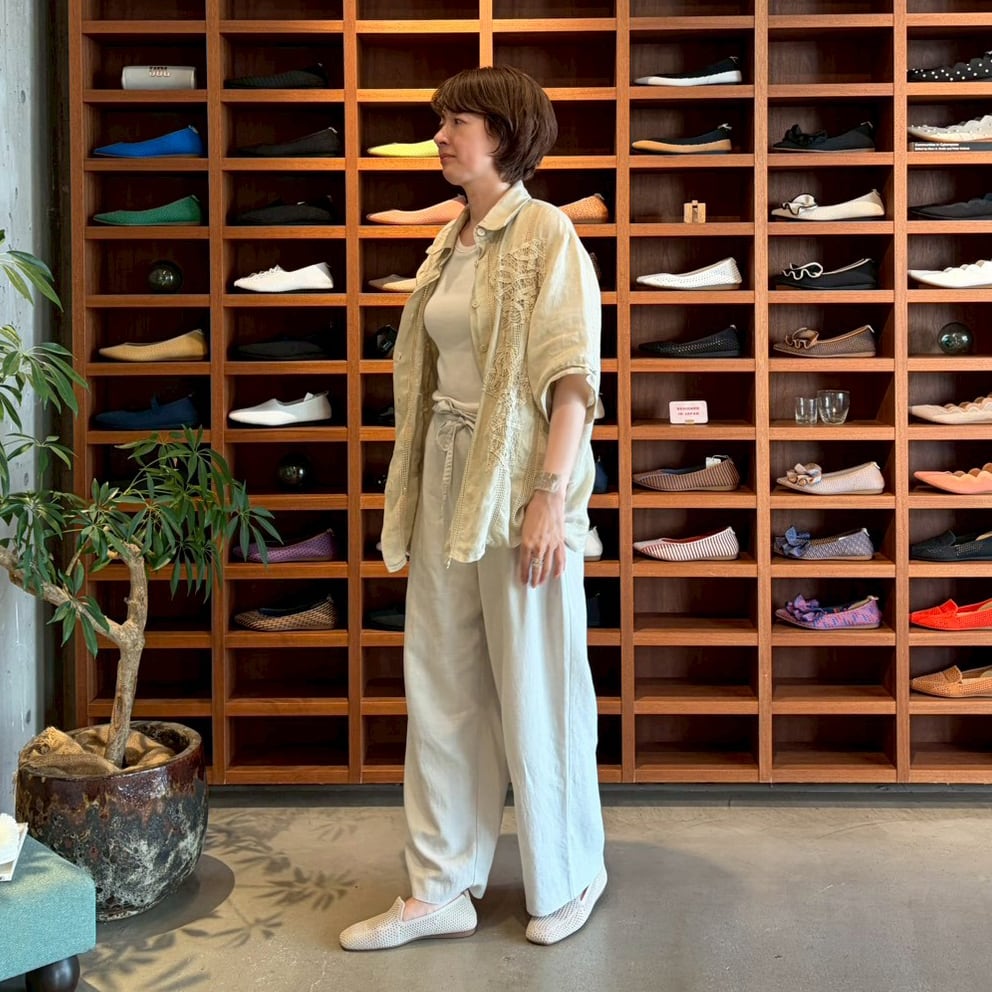square-MESH / BEIGE | Offen