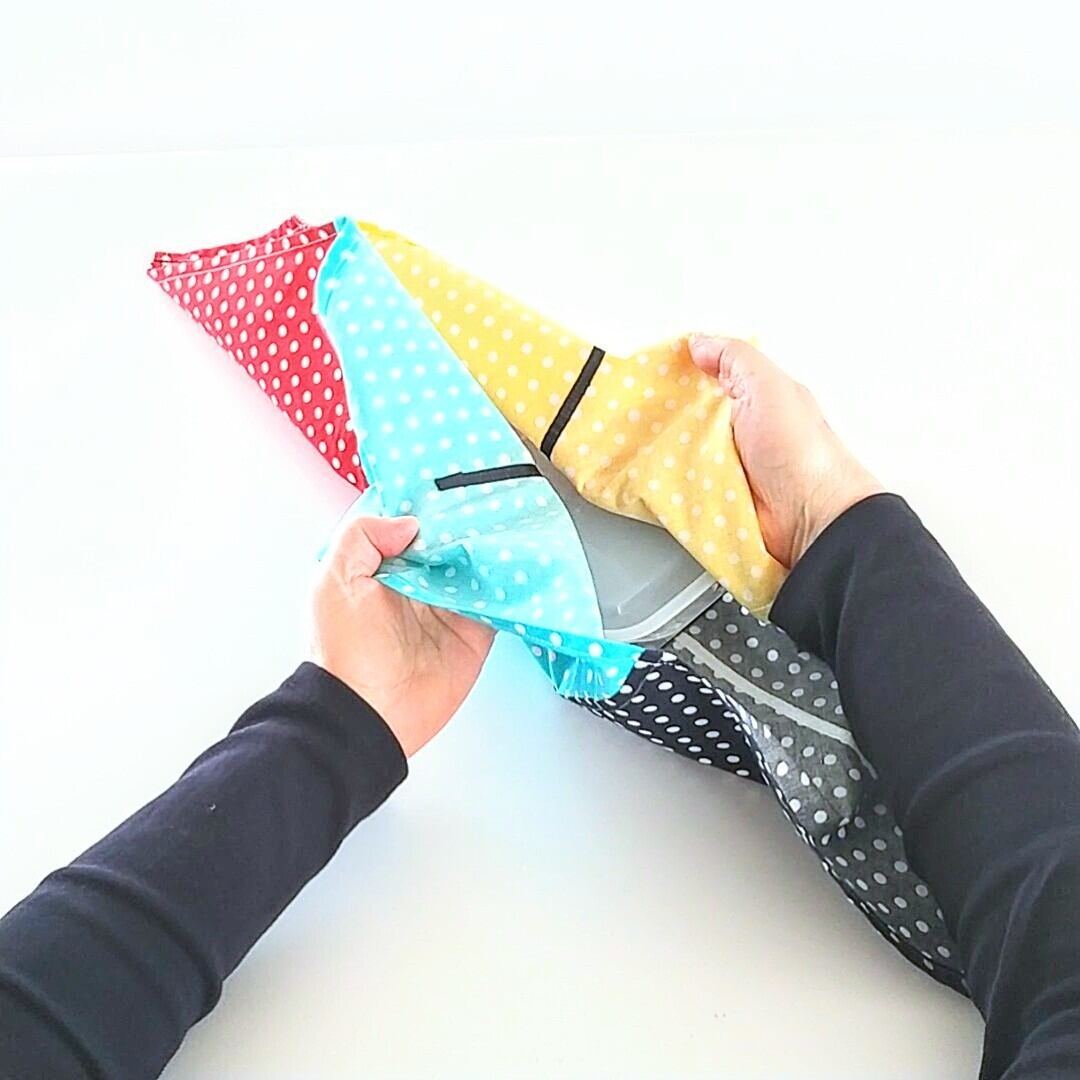 黒い線で対角を確認します