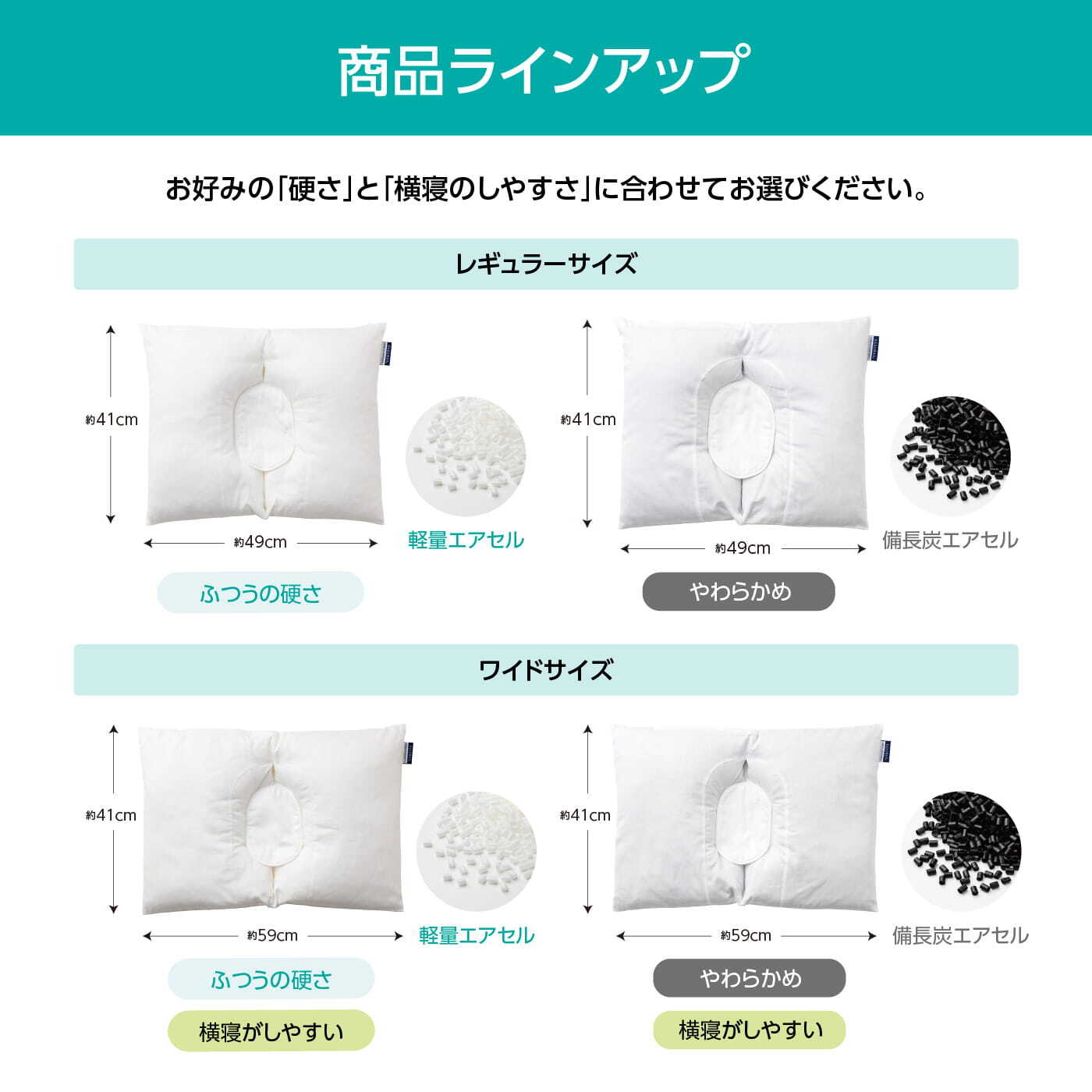 頚椎ヘルニア枕 首が痛くならない枕 RAKUMAX「ラクマックス備長炭