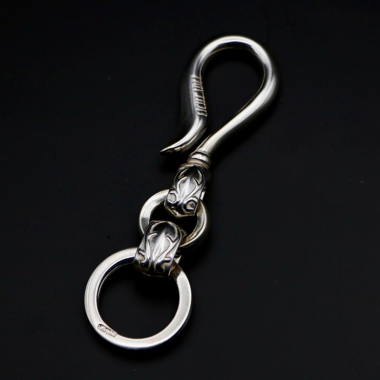 アクセサリーオーダー Licht Adel KeyChain Silver Jewelry leather riders jacket