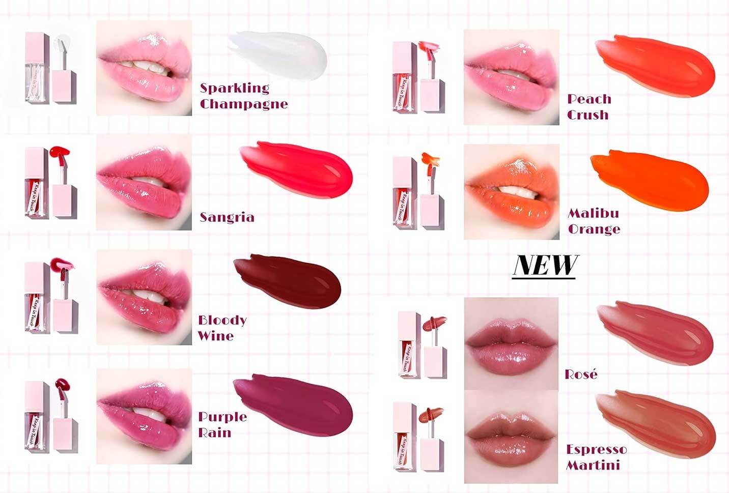 KEEP IN TOUCH JELLY LIP PLUMPER TINT/ゼリーリッププランパーティ